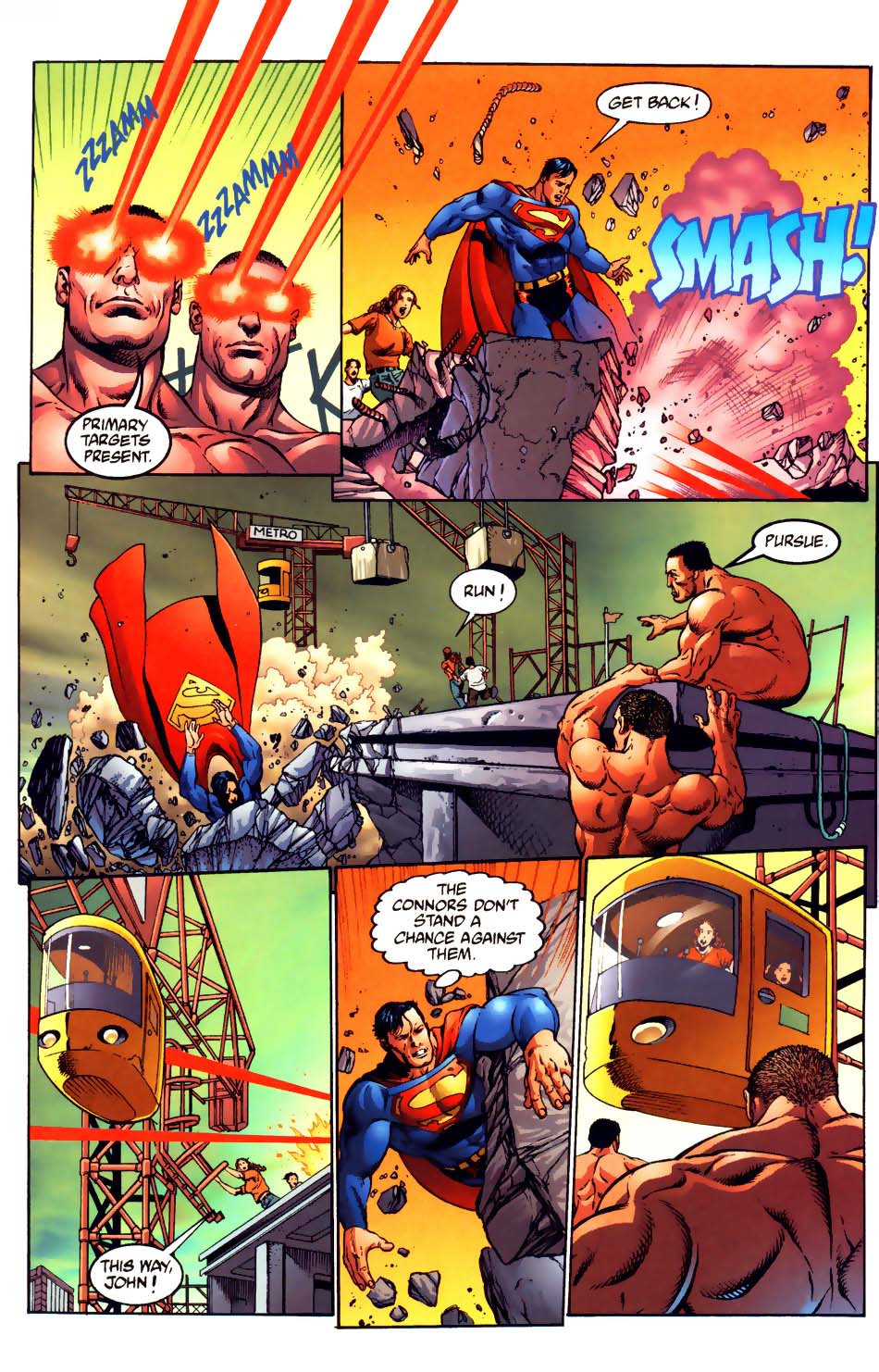 Read online Superman vs. The Terminator: Death to the Future comic -  Issue #1 - 17