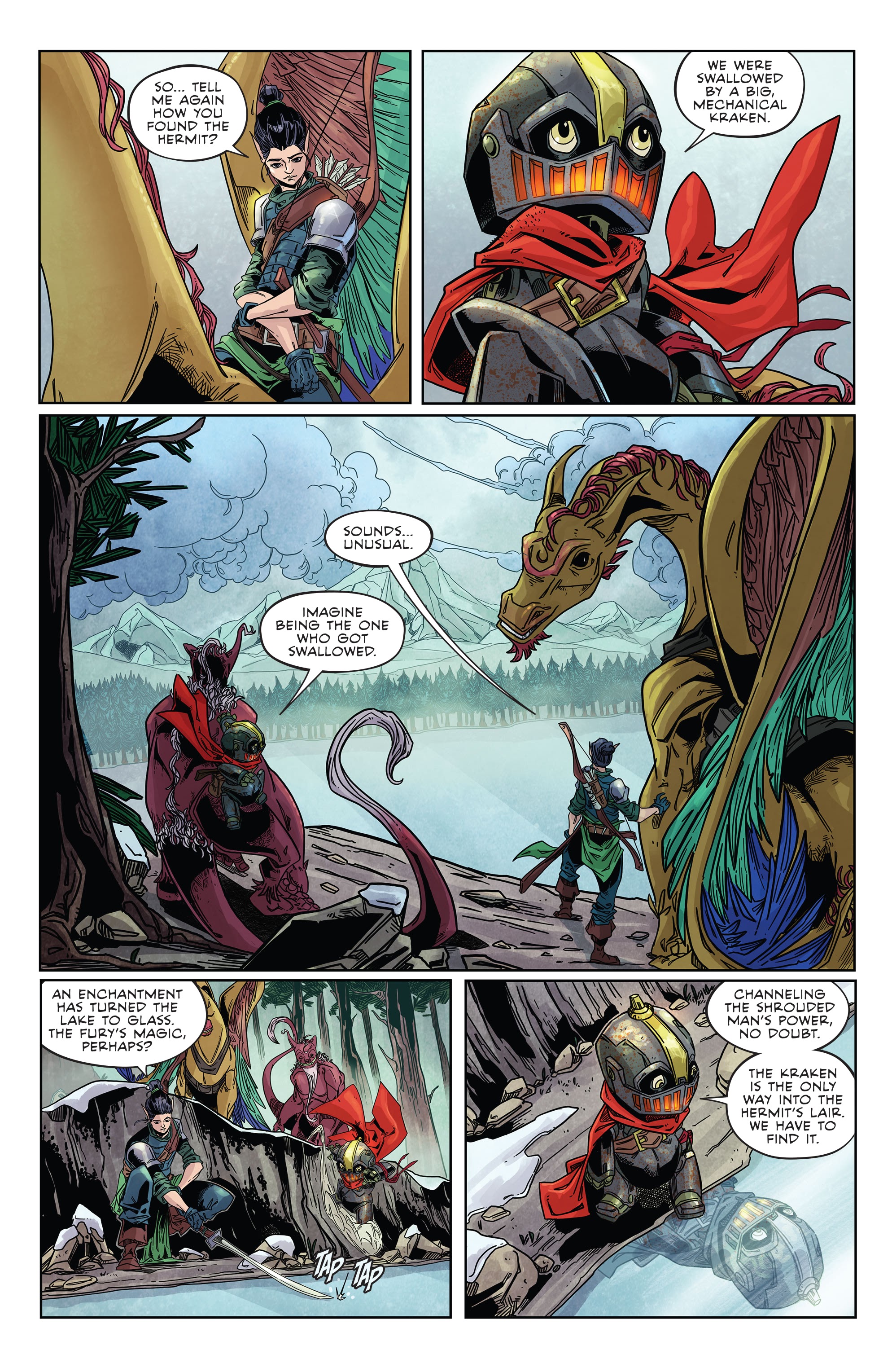 Read online Canto III: Lionhearted comic -  Issue #2 - 3