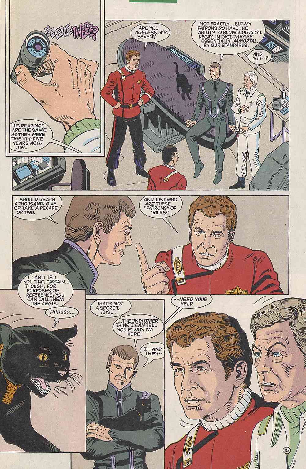 Read online Star Trek (1989) comic -  Issue #50 - 16