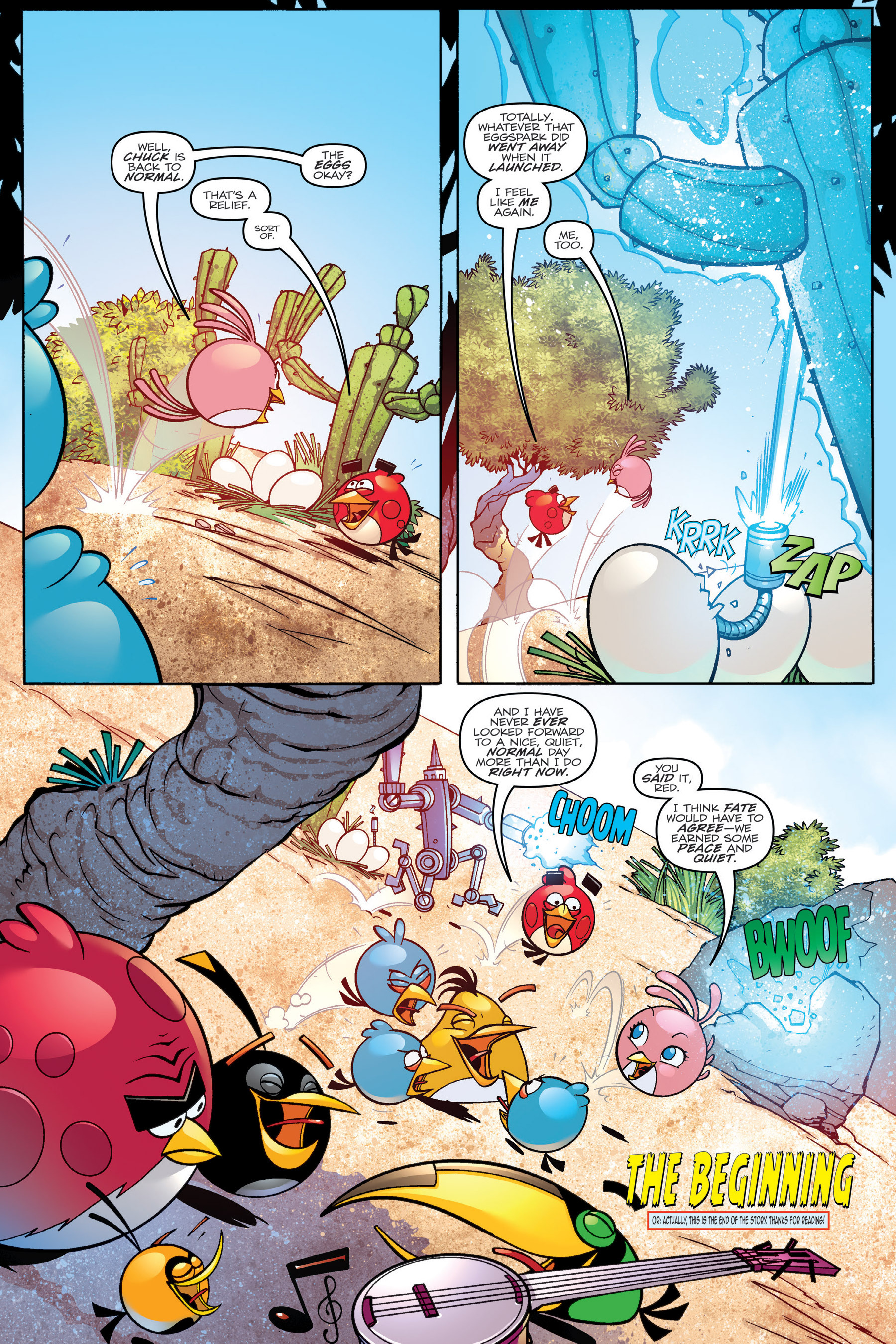 Read online Angry Birds Transformers: Age of Eggstinction comic -  Issue # Full - 90