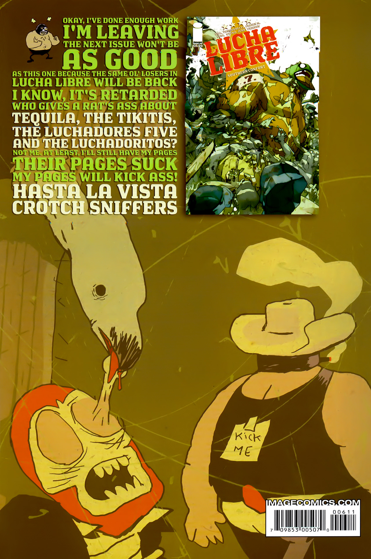 Read online Lucha Libre comic -  Issue #6 - 59
