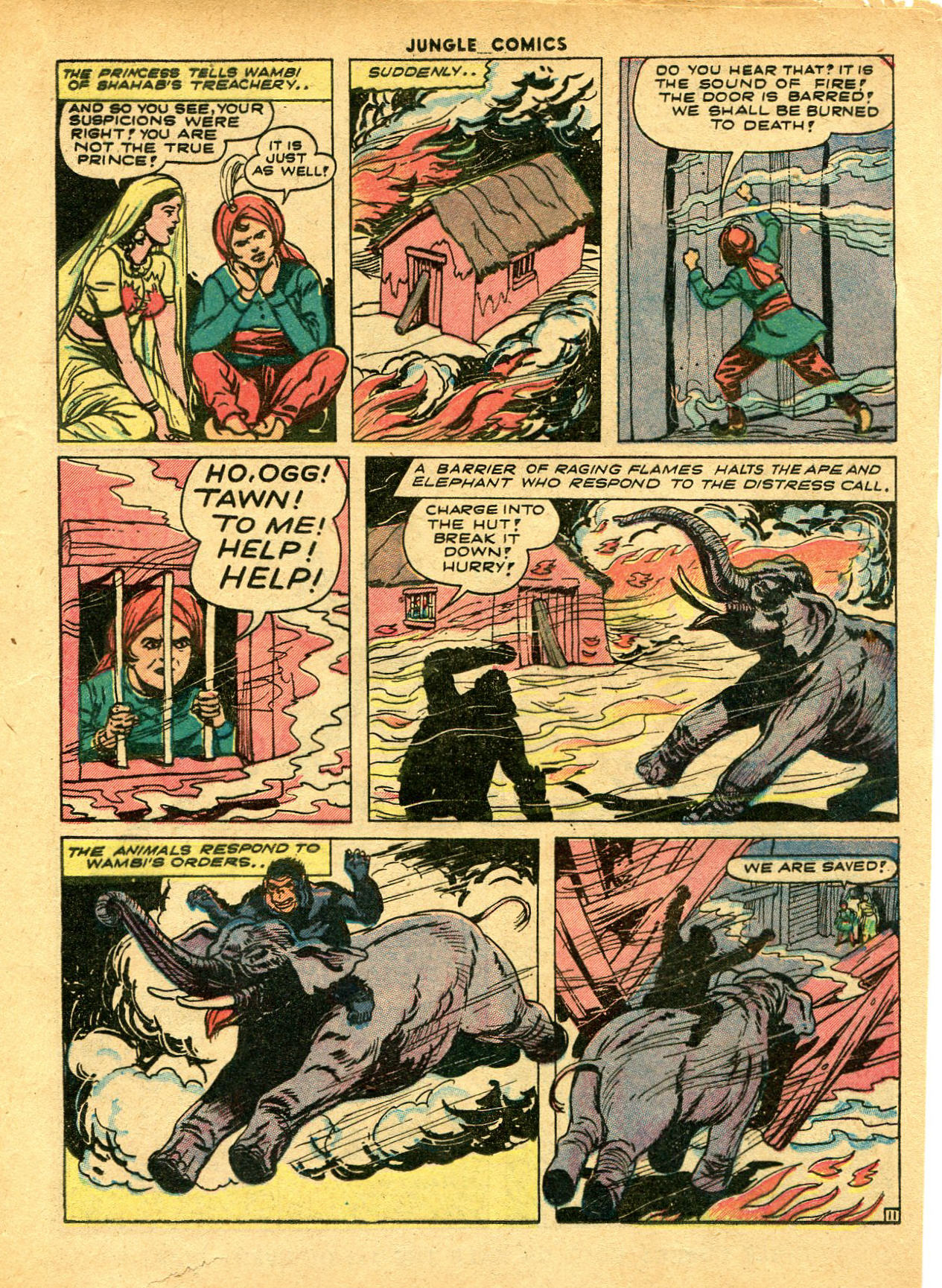 Read online Jungle Comics comic -  Issue #43 - 31