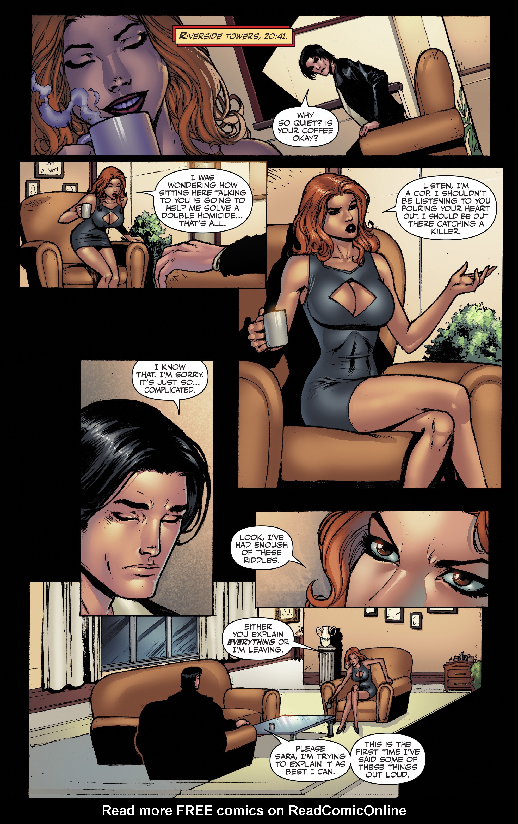 Read online Witchblade: Shades of Gray comic -  Issue #3 - 12