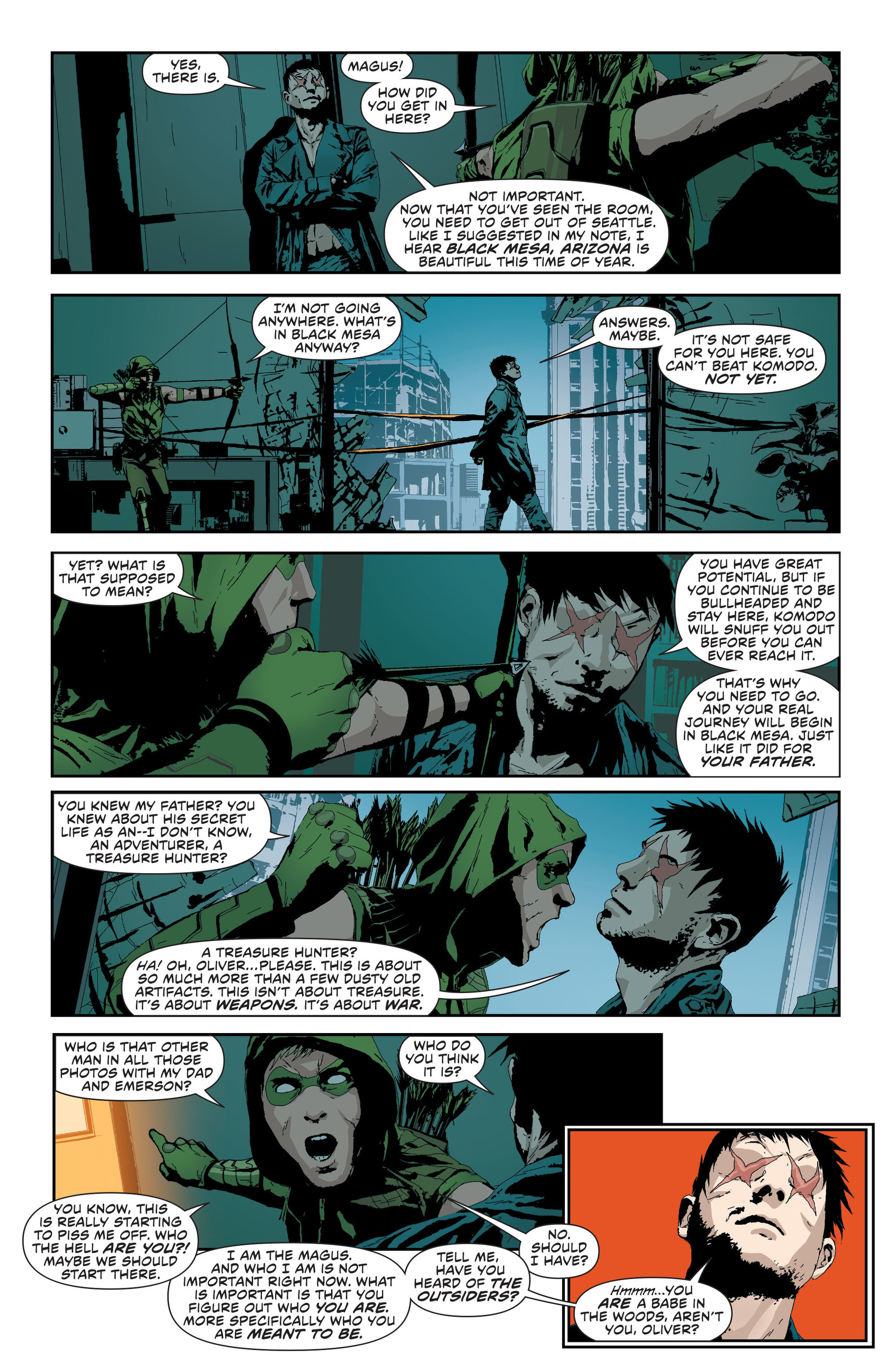 Read online Green Arrow (2011) comic -  Issue #18 - 17