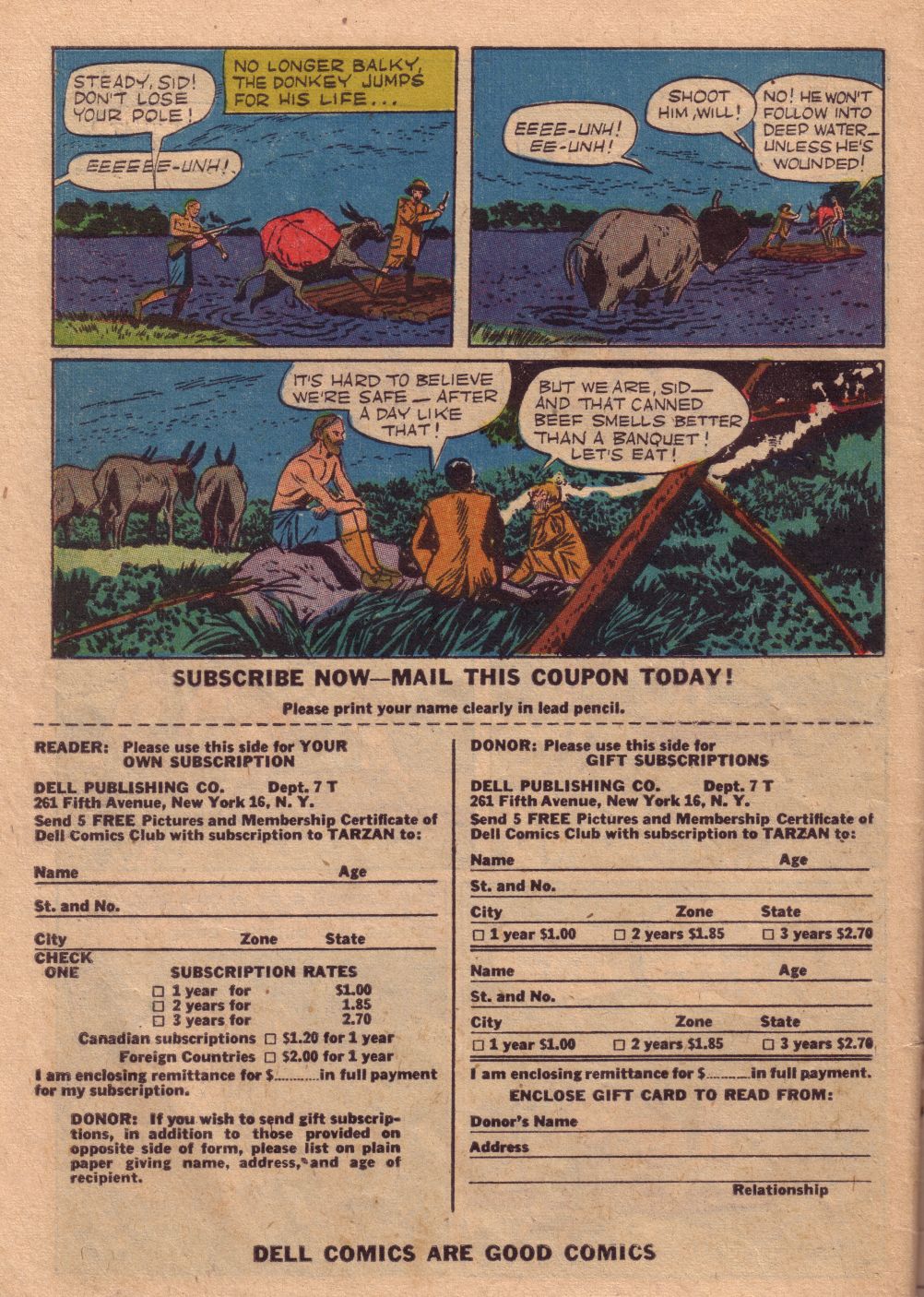 Read online Tarzan (1948) comic -  Issue #22 - 50