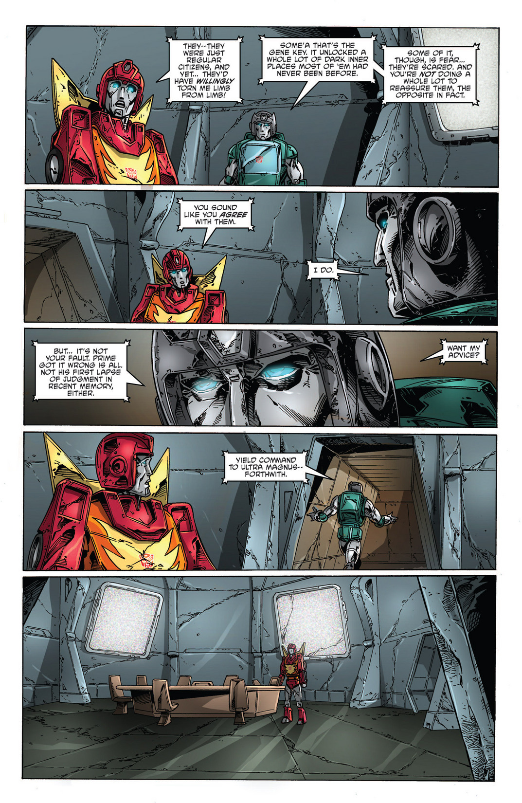 Read online The Transformers: Regeneration One comic -  Issue #91 - 20