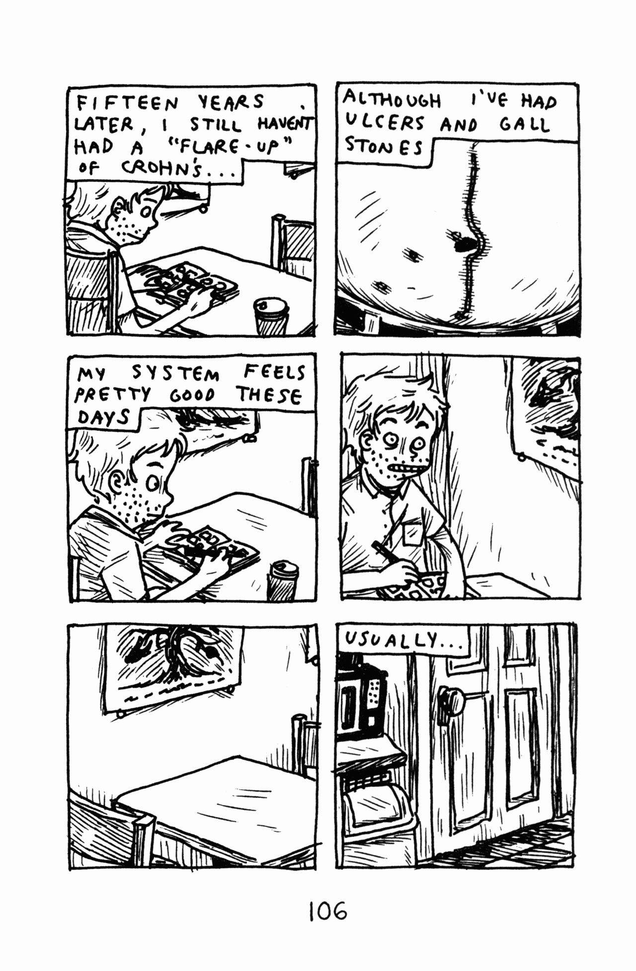Read online Funny Misshapen Body: A Memoir comic -  Issue # TPB (Part 2) - 7
