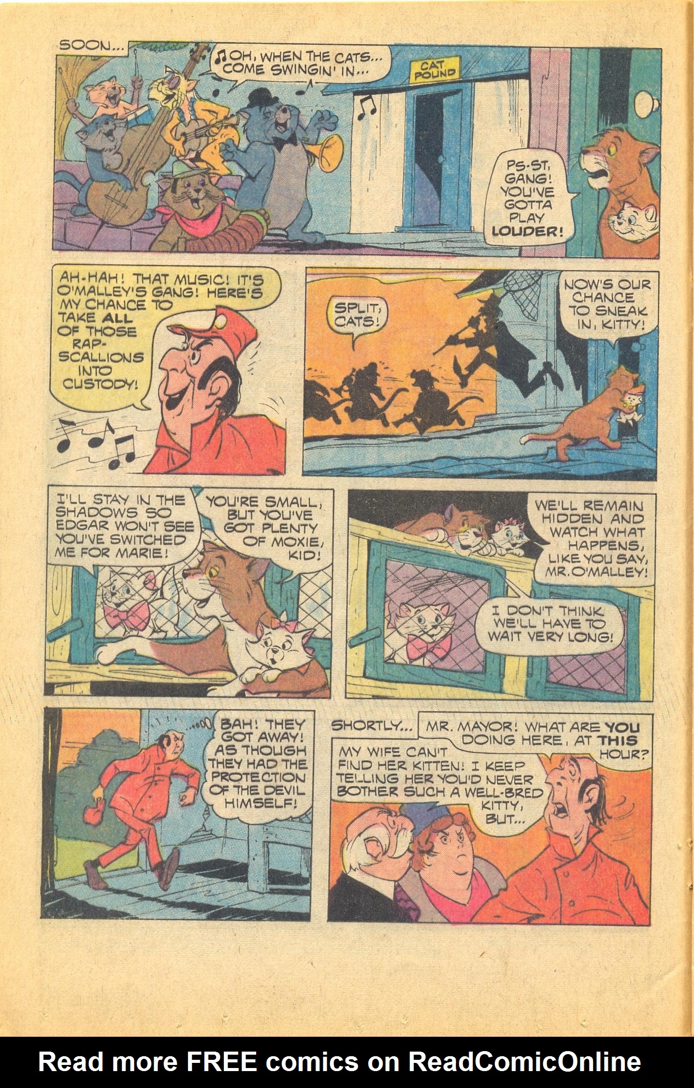 Read online O'Malley and the Alley Cats comic -  Issue #5 - 16