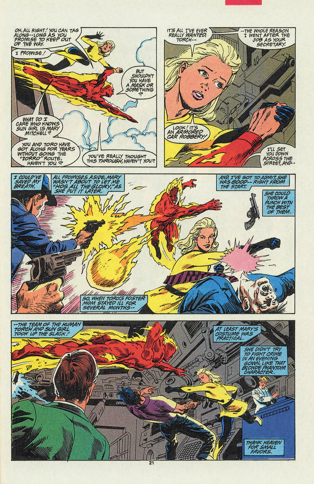Read online The Saga of the Original Human Torch comic -  Issue #3 - 17