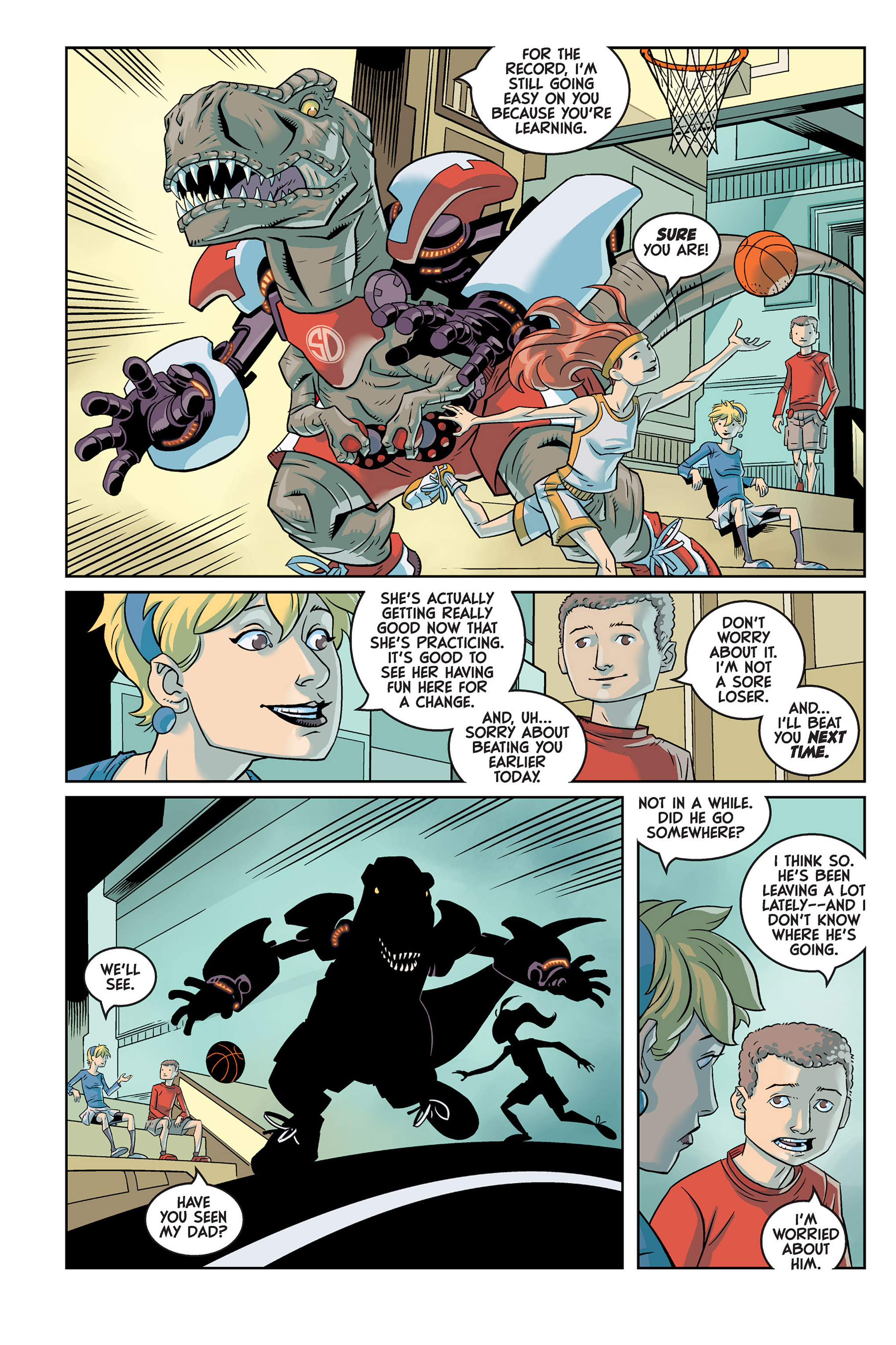 Read online Super Dinosaur (2011) comic -  Issue # _TPB 2 - 45