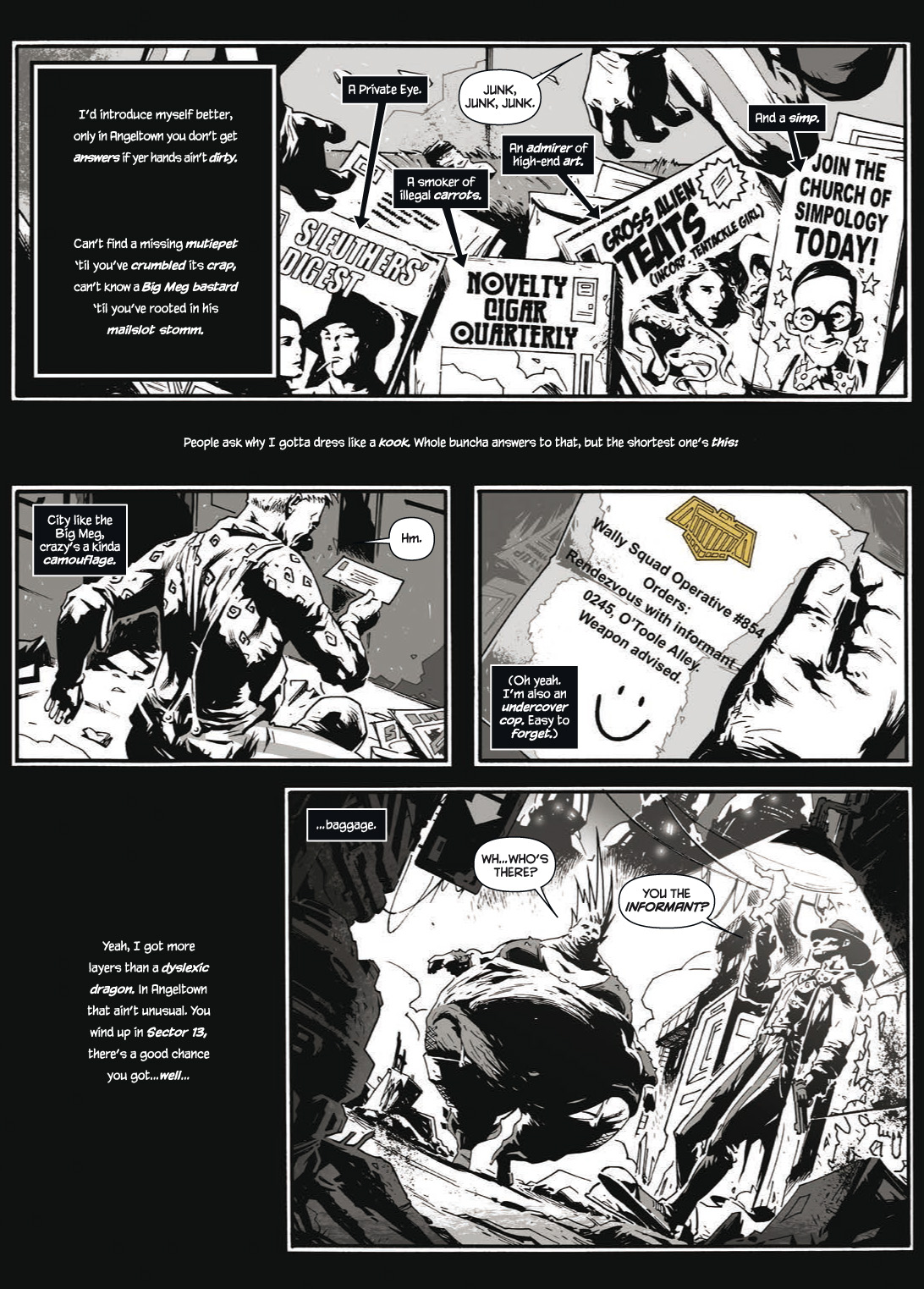 Judge Dredd: Trifecta issue TPB (Part 1) - Page 13