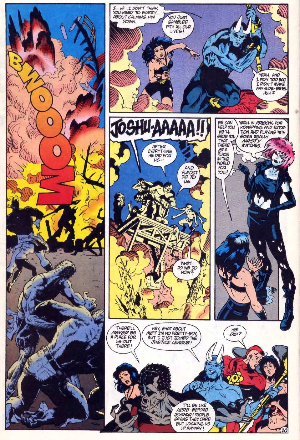 Read online Justice League America comic -  Issue #99 - 21