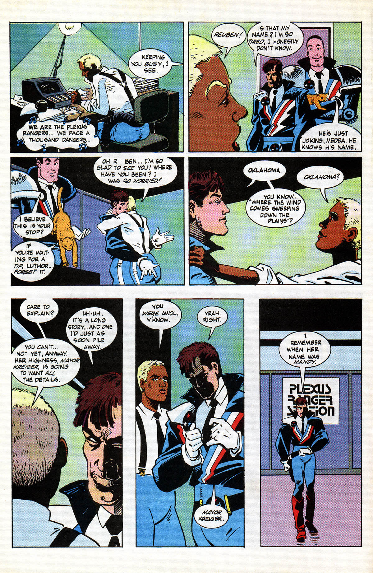 Read online American Flagg! comic -  Issue #38 - 4