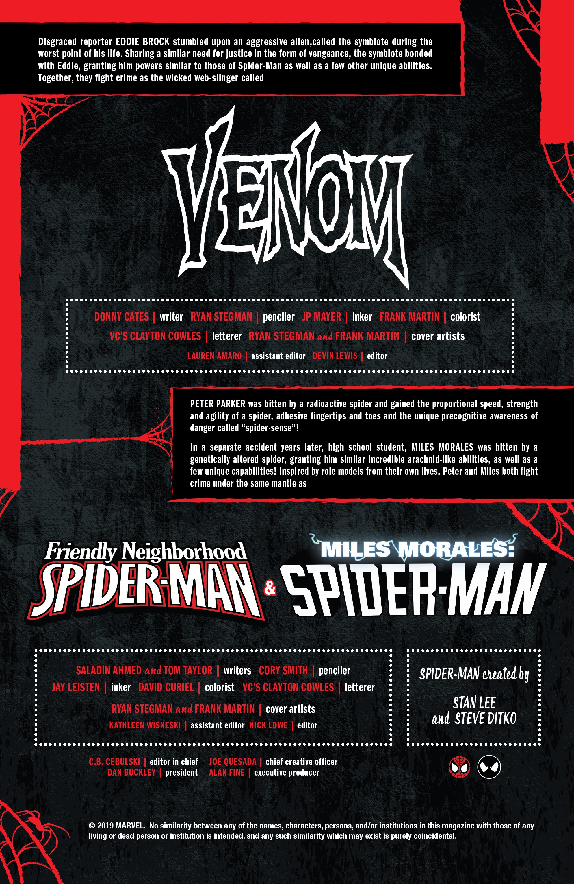 Read online Free Comic Book Day 2019 comic -  Issue # Spider-Man-Venom - 20