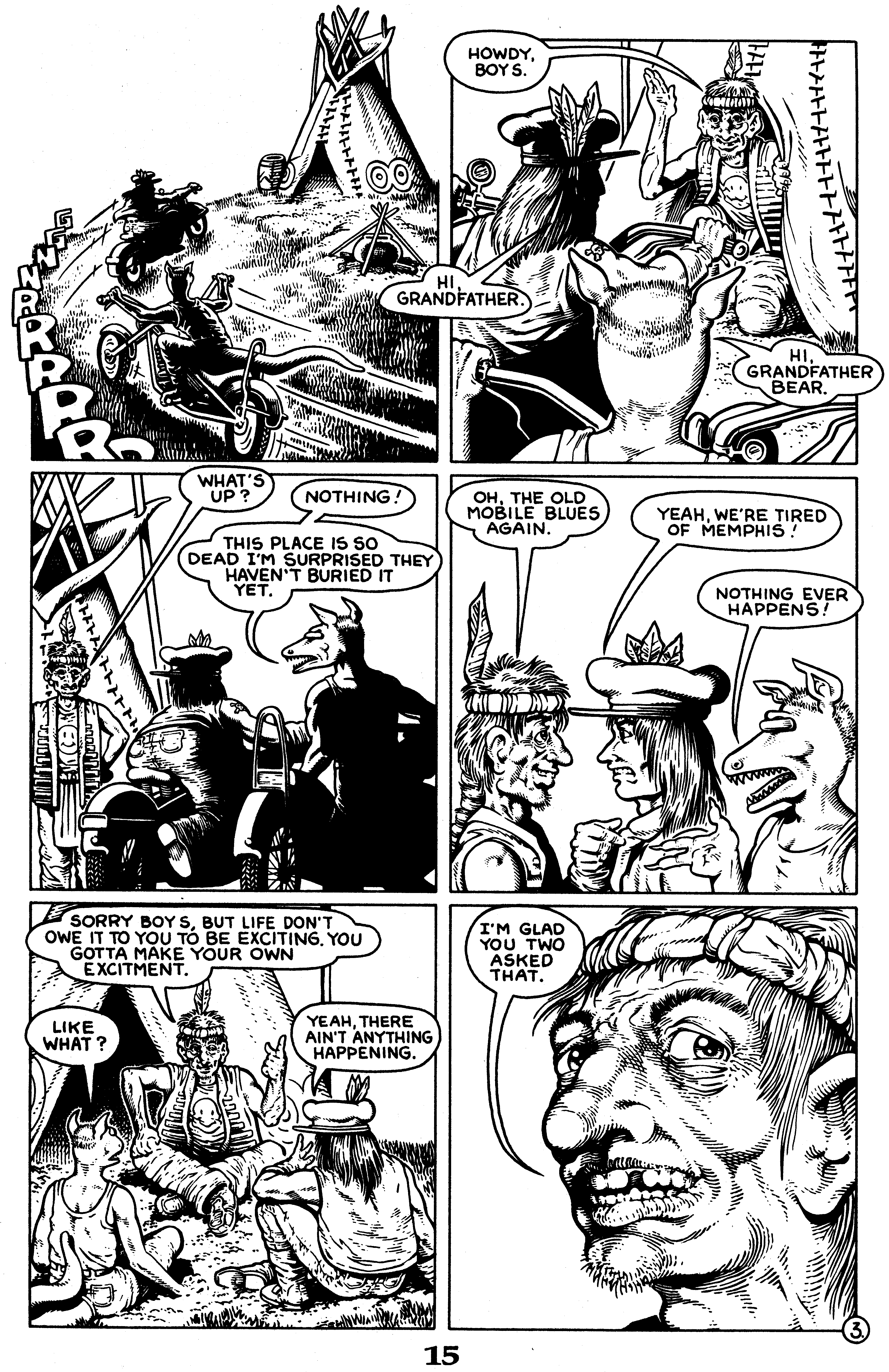 Read online Critters comic -  Issue #29 - 17