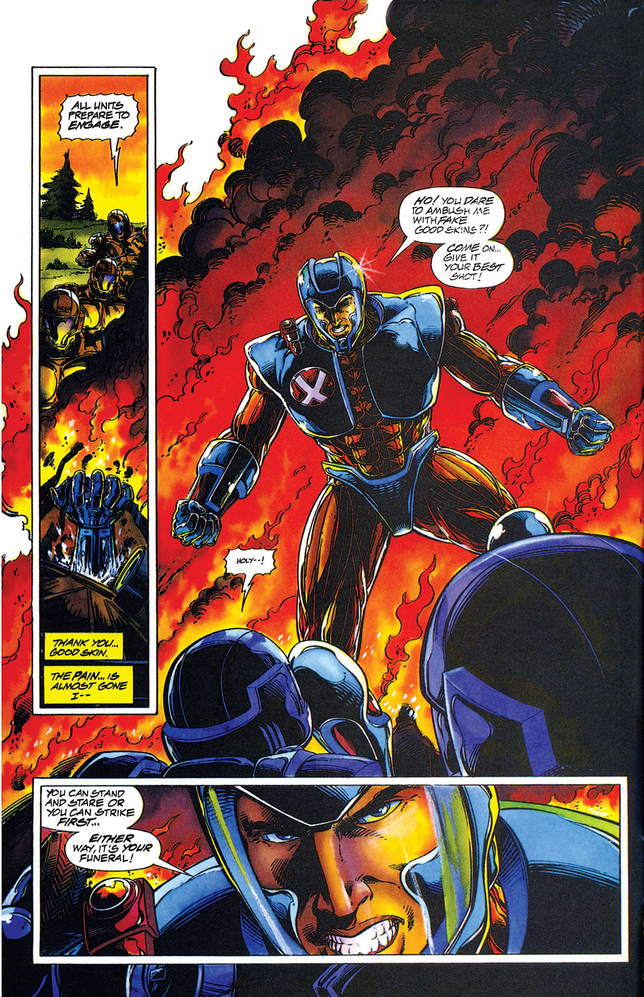 Read online X-O Manowar (1992) comic -  Issue #25 - 12