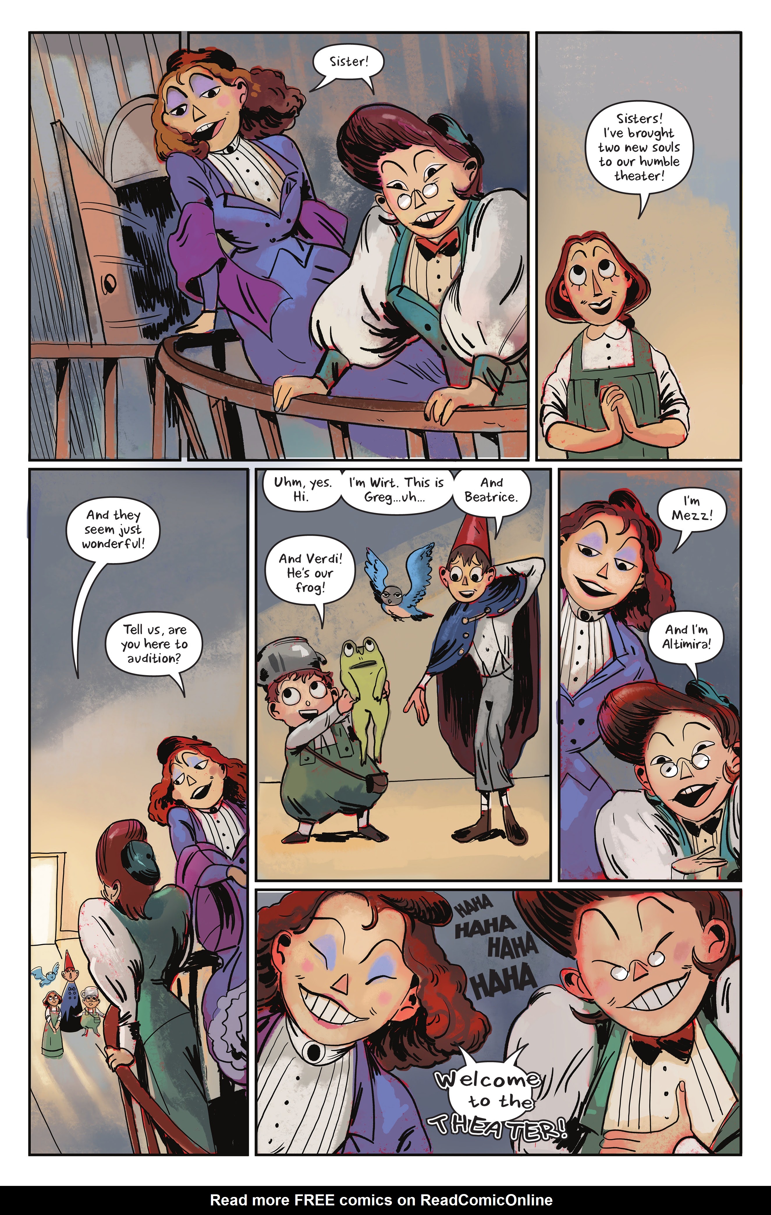 Read online Over the Garden Wall: Soulful Symphonies comic -  Issue # TPB - 15