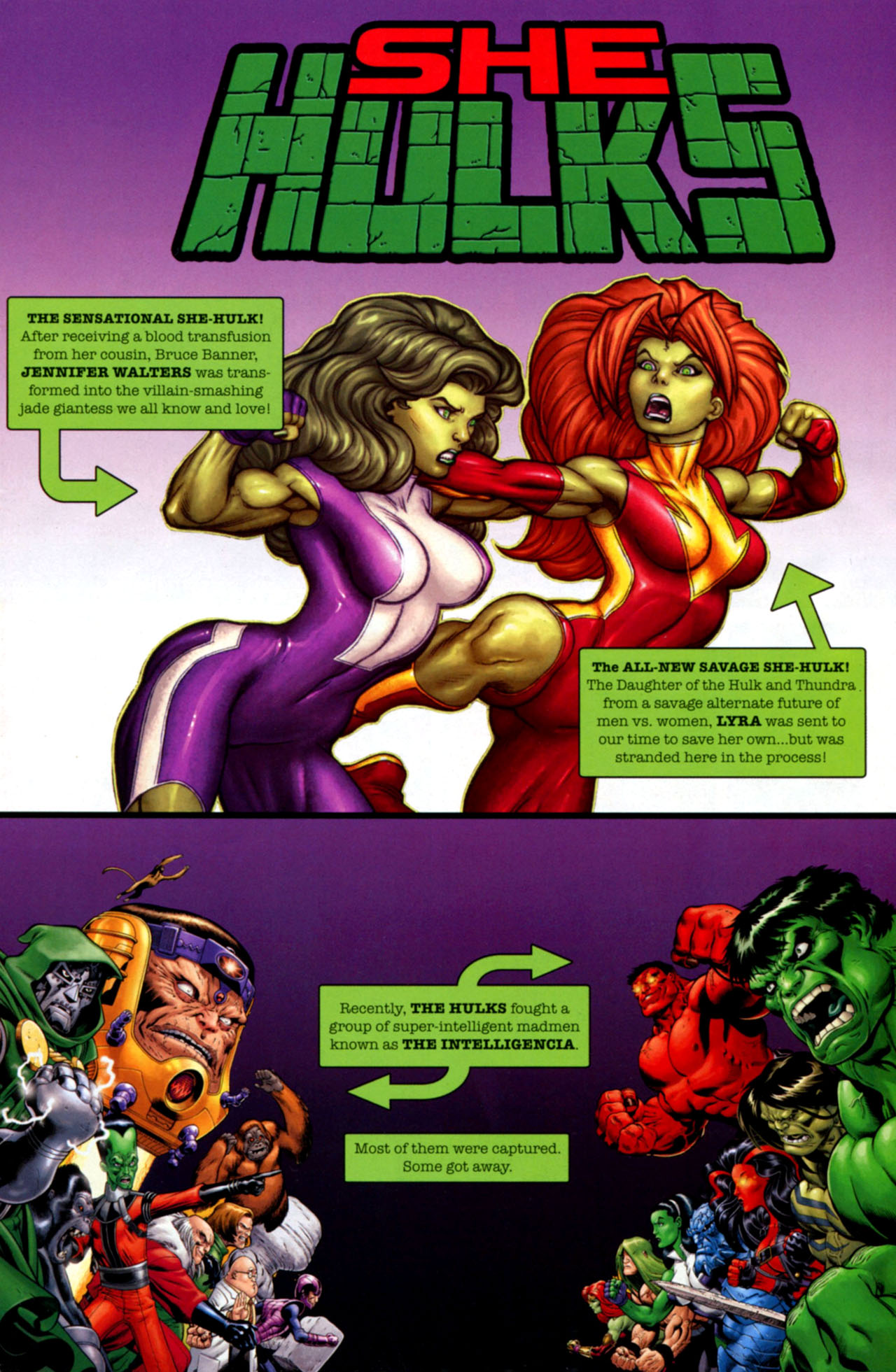 Read online She-Hulks comic -  Issue #1 - 2