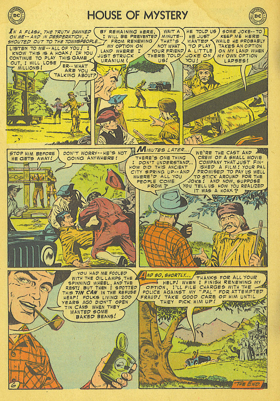 Read online House of Mystery (1951) comic -  Issue #40 - 16