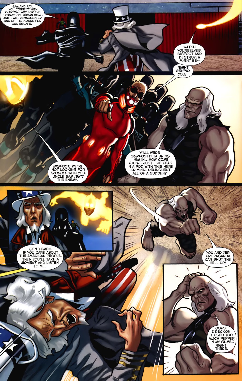 Uncle Sam and the Freedom Fighters (2006) issue 2 - Page 16