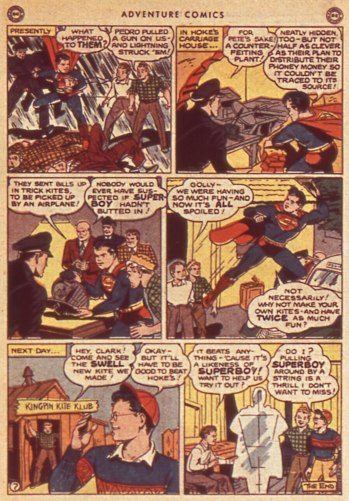 Read online Adventure Comics (1938) comic -  Issue #107 - 9