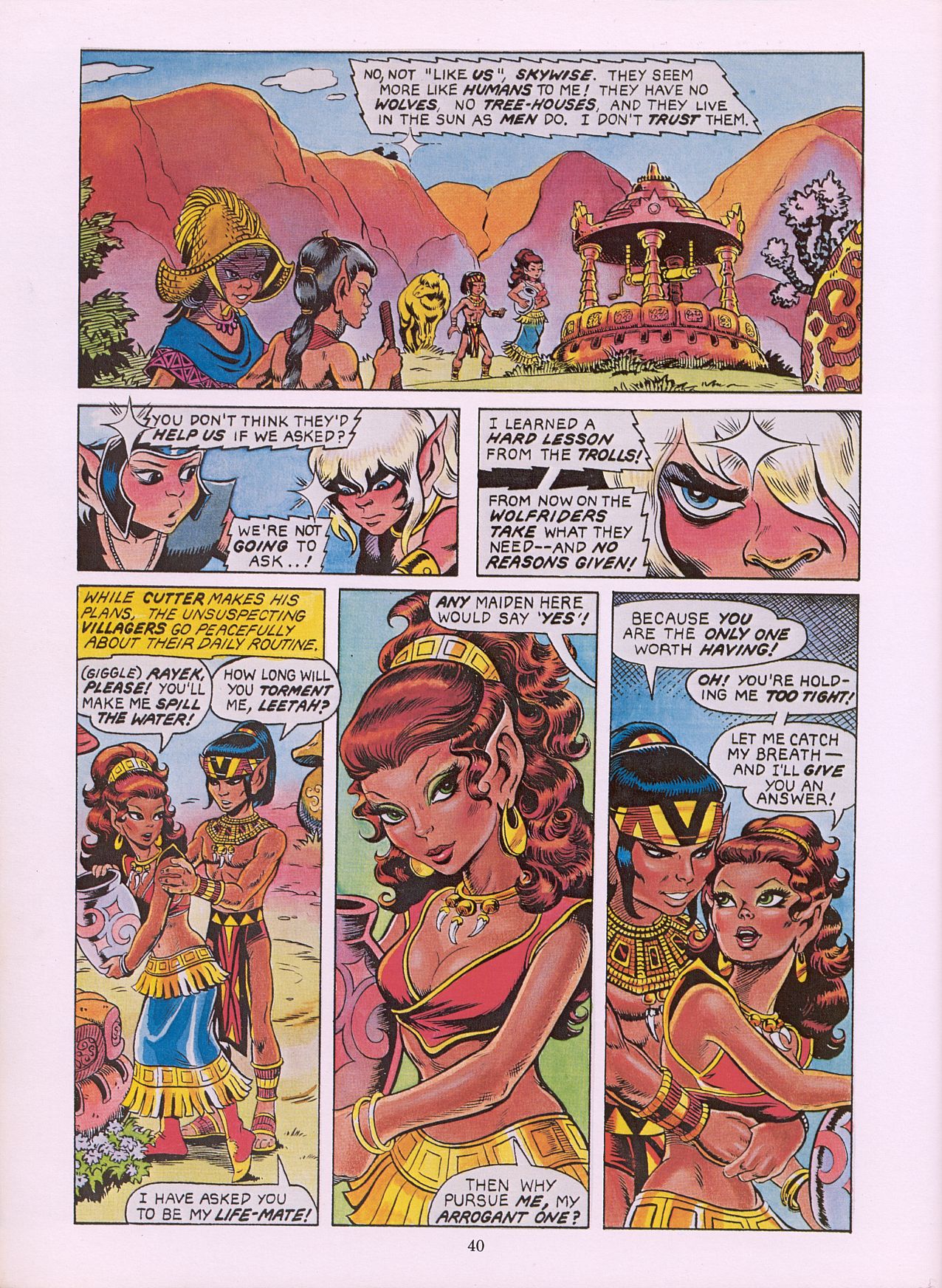Read online ElfQuest (Starblaze Edition) comic -  Issue # TPB 1 - 48