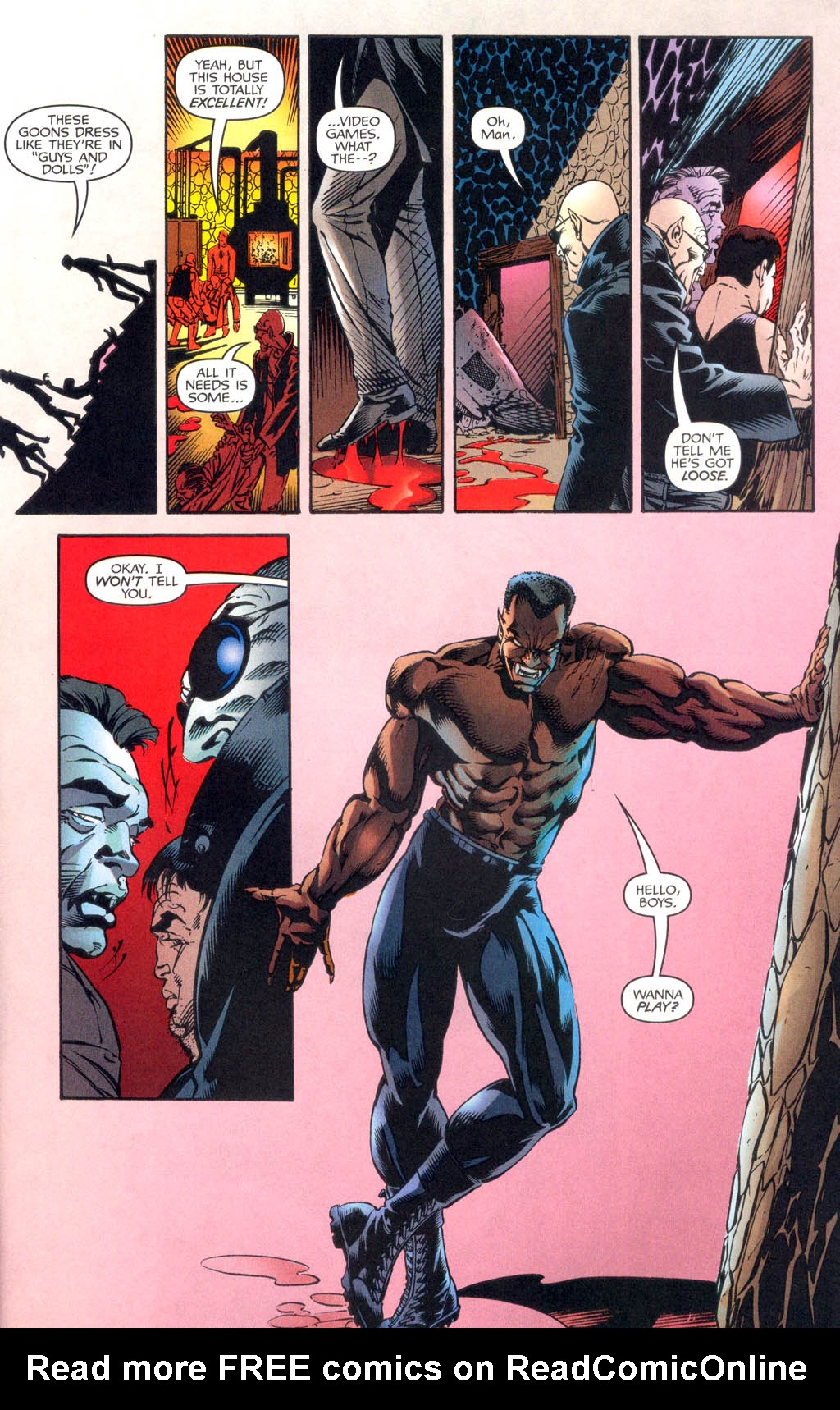 Read online Blade: Sins of the Father comic -  Issue # Full - 40