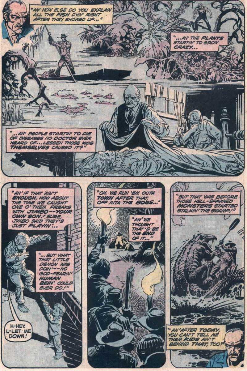 Read online Swamp Thing (1972) comic -  Issue #14 - 7