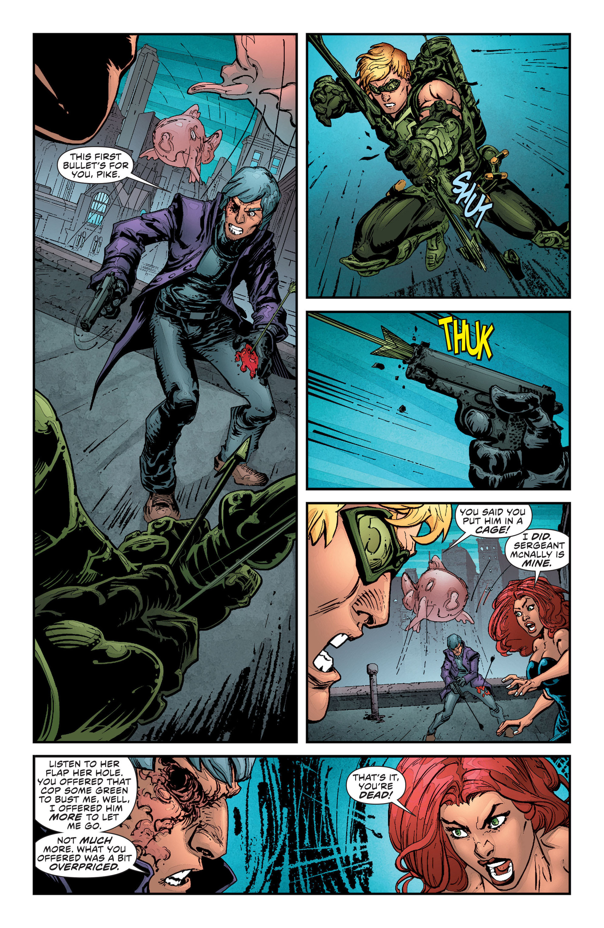 Read online Green Arrow (2011) comic -  Issue #16 - 12