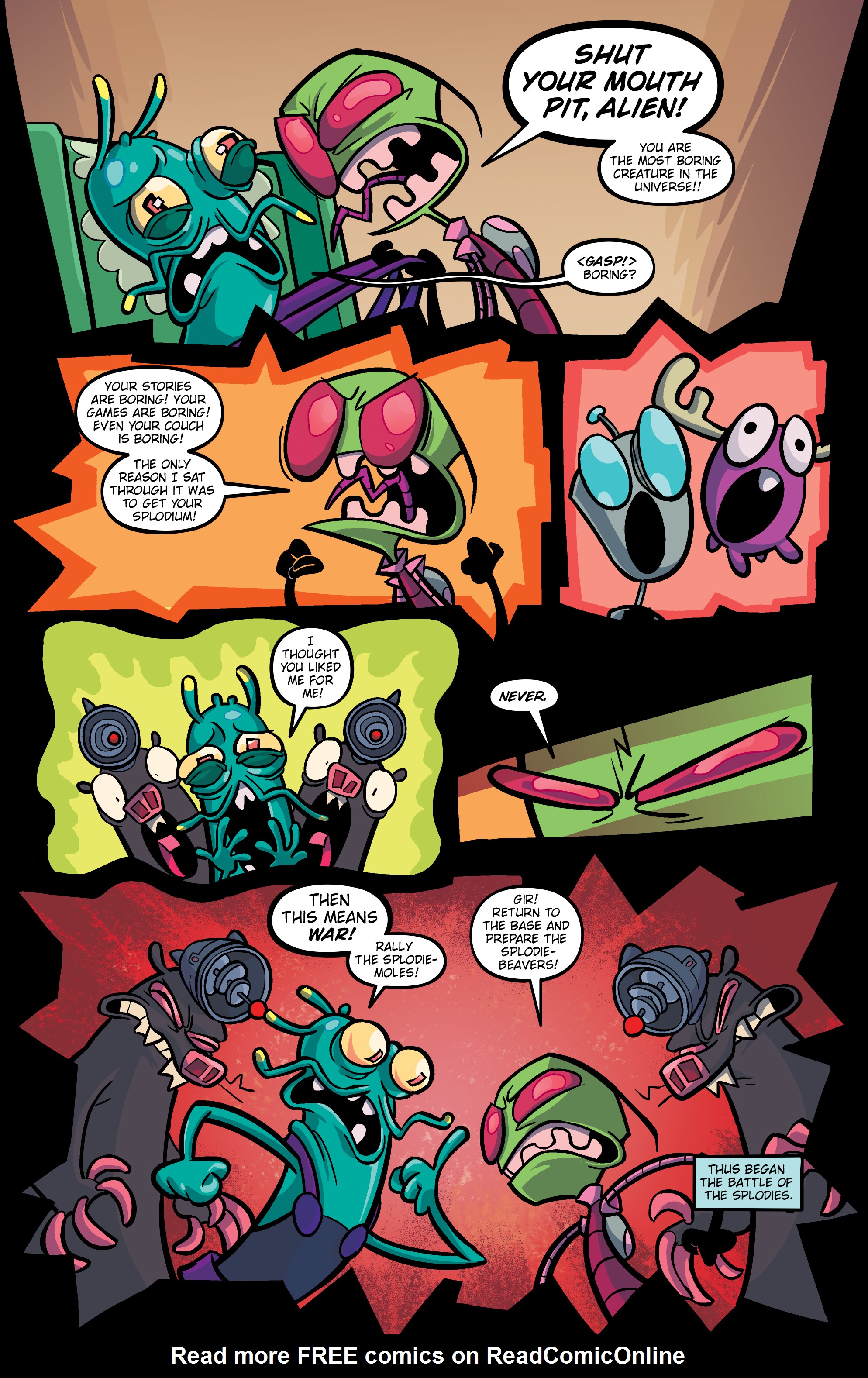 Read online Invader Zim comic -  Issue # _TPB 6 - 27