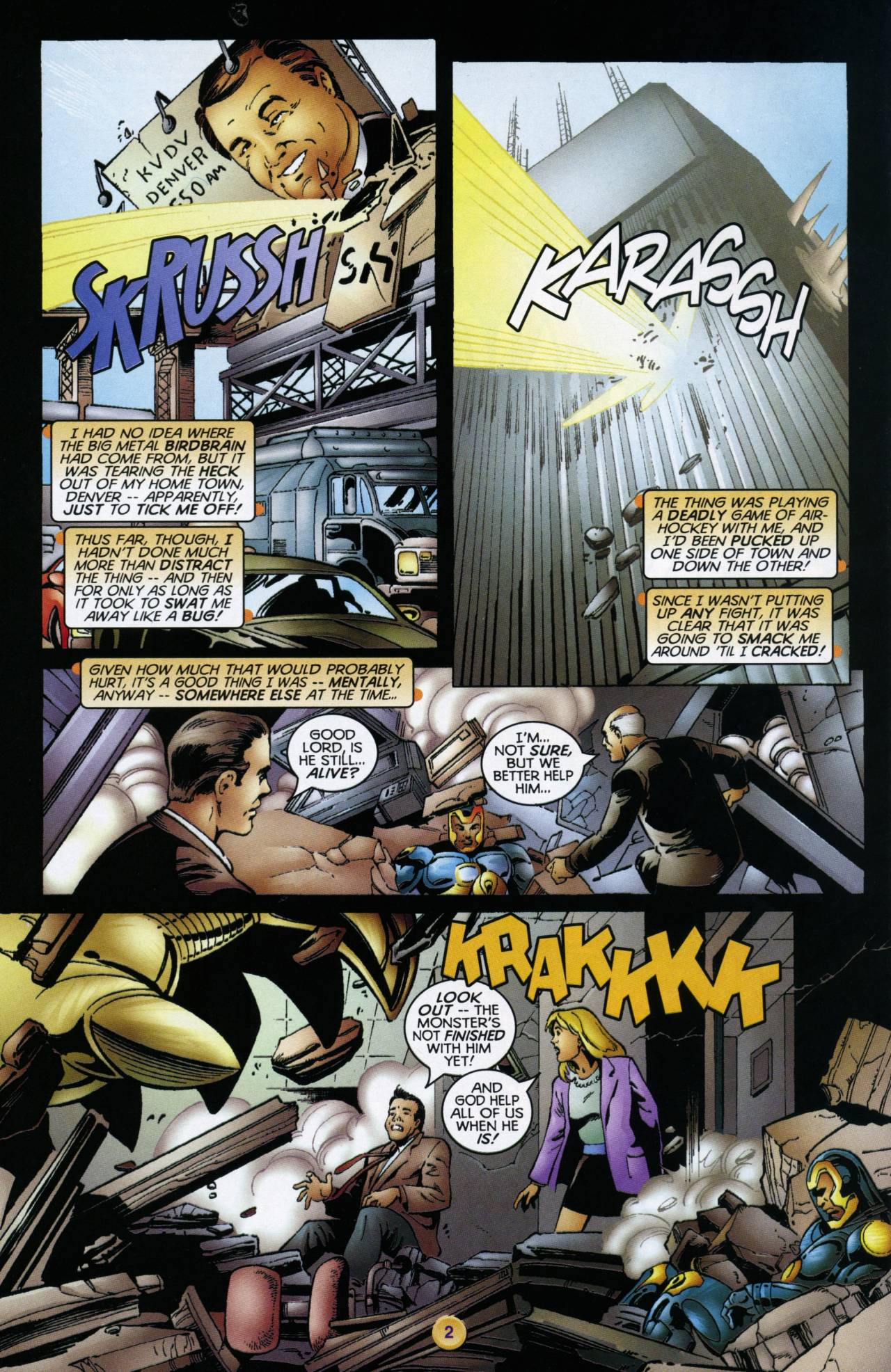 Read online X-O Manowar (1996) comic -  Issue #9 - 3