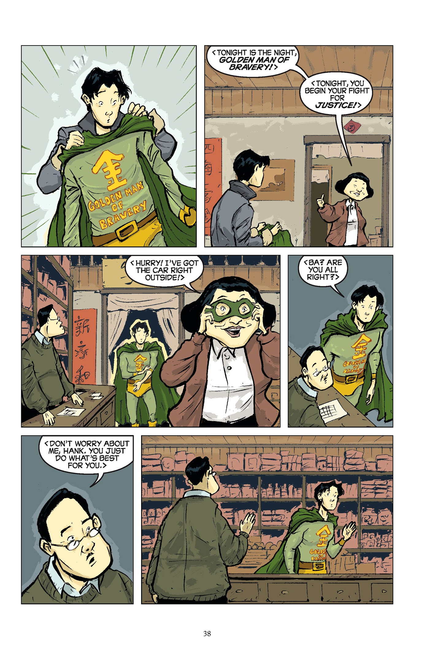 Read online The Shadow Hero comic -  Issue # TPB (Part 1) - 44