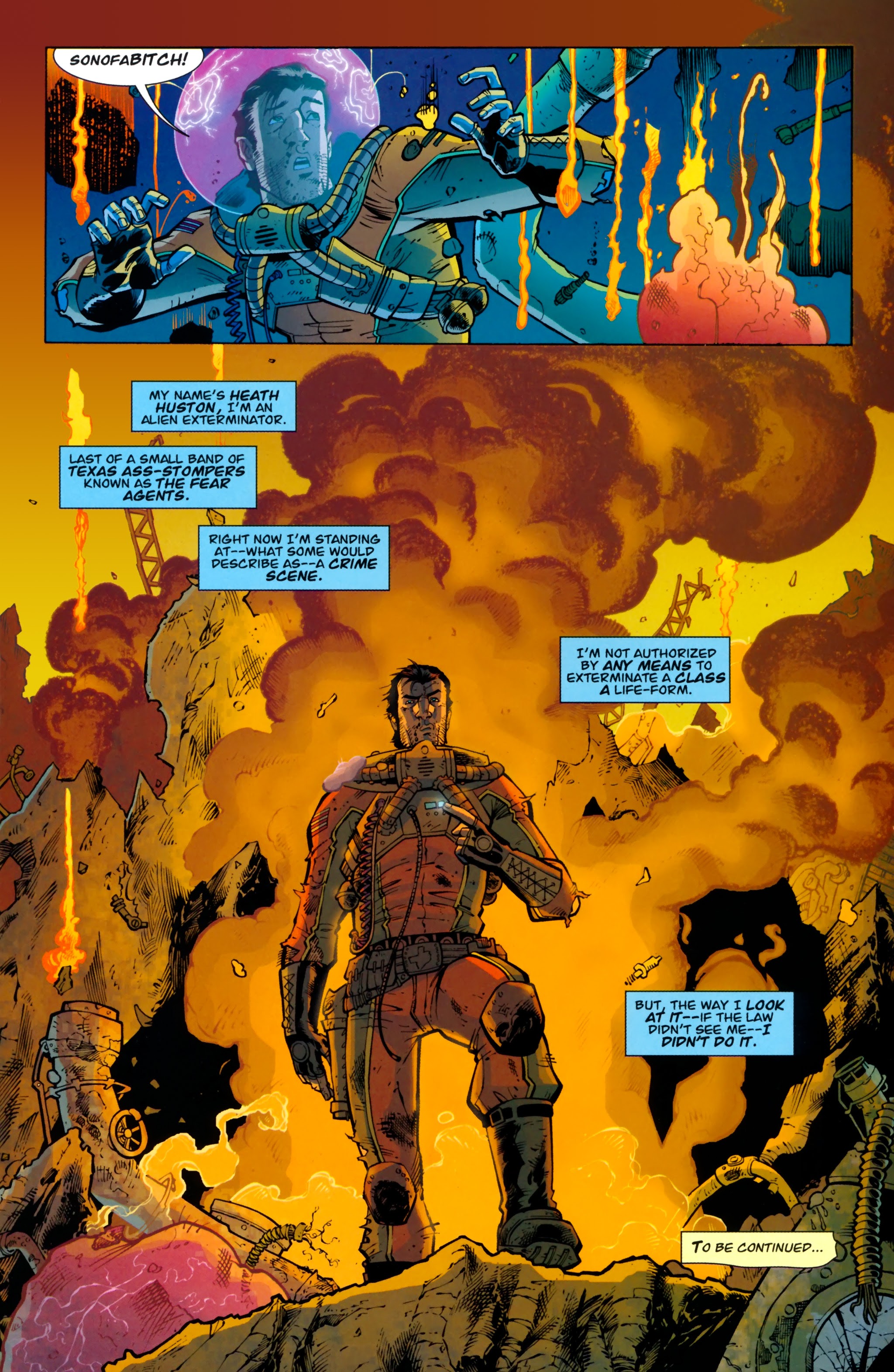 Read online Fear Agent comic -  Issue #1 - 25