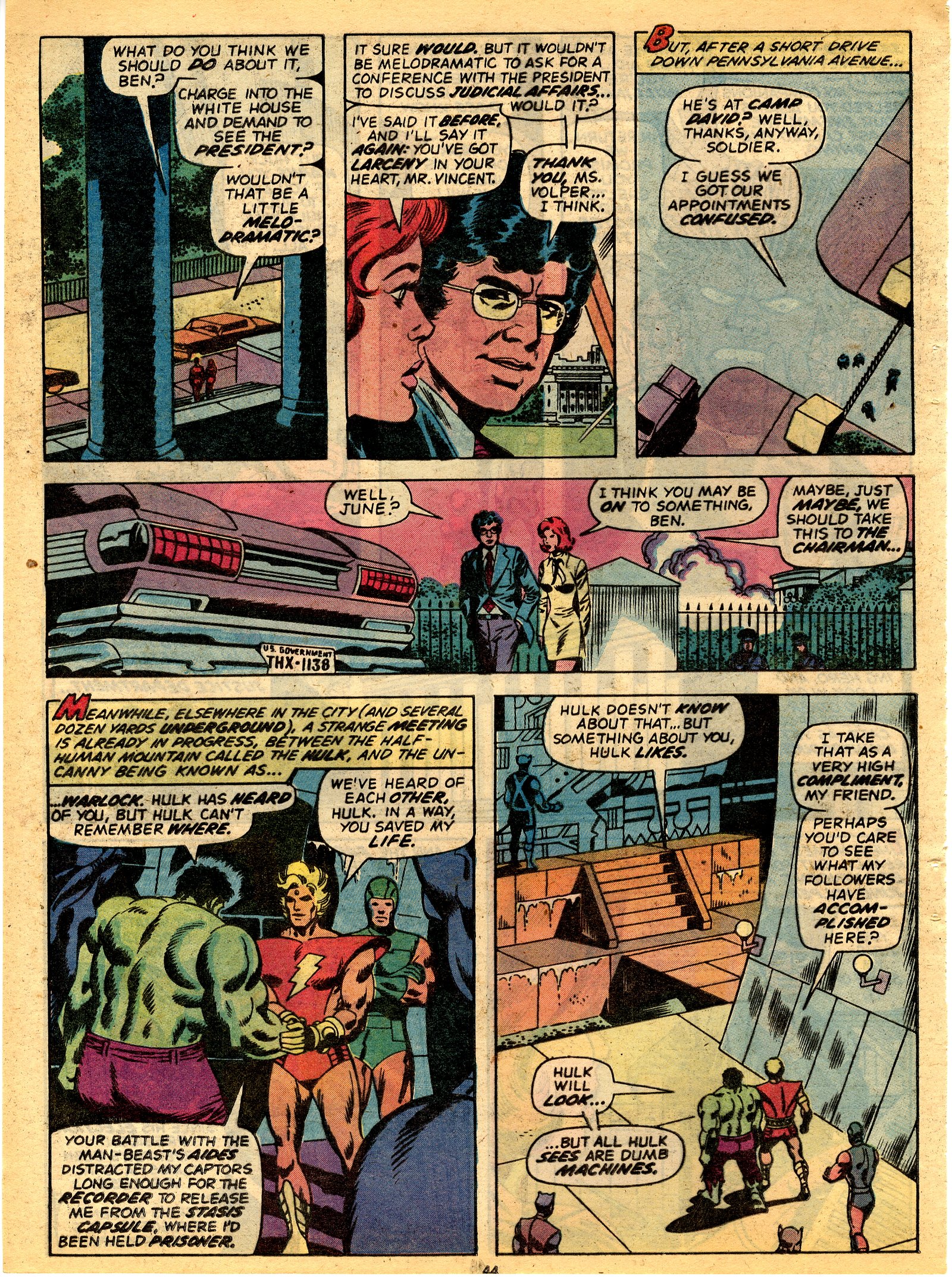 Read online Marvel Treasury Edition comic -  Issue #24 - 46