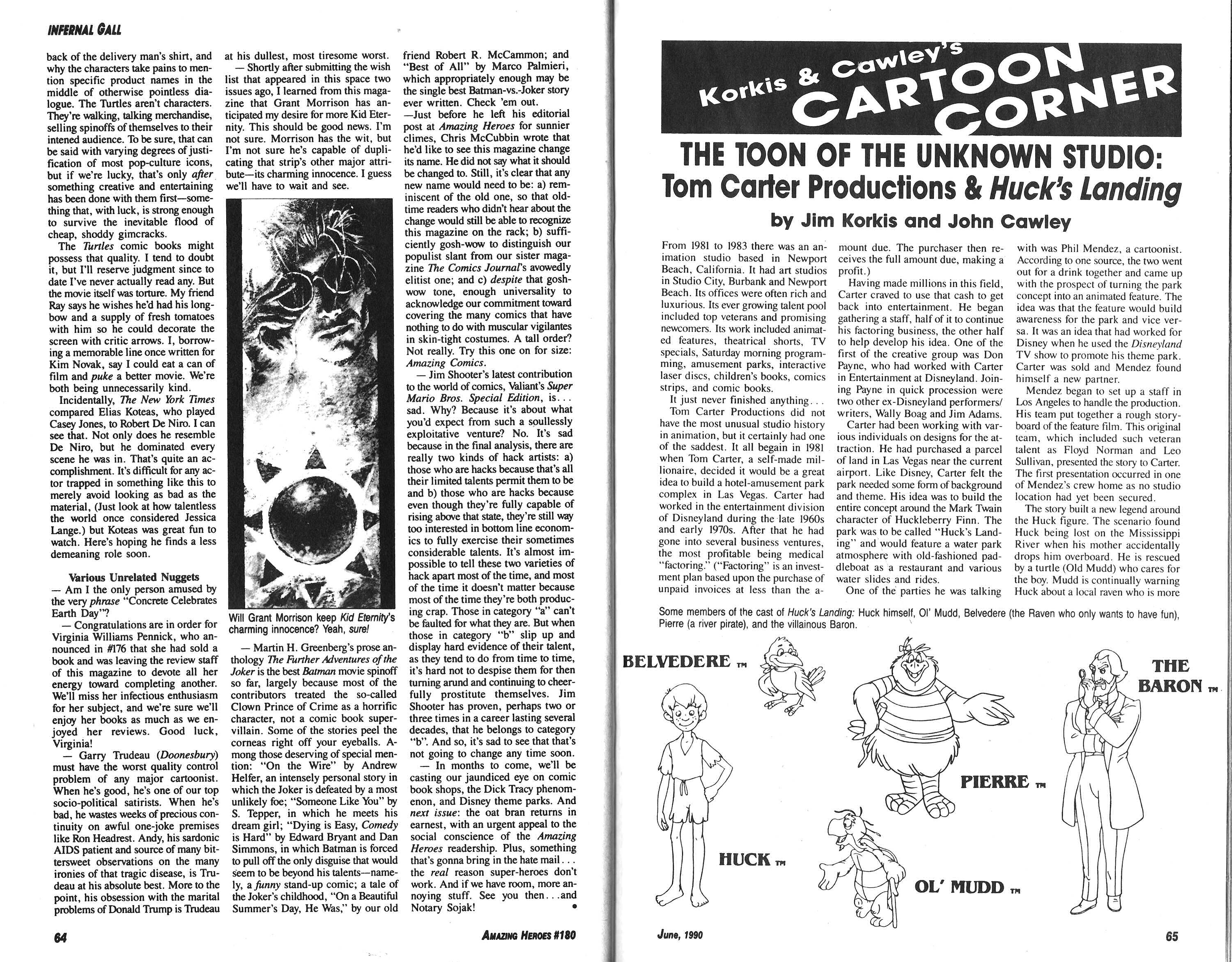 Read online Amazing Heroes comic -  Issue #180 - 33