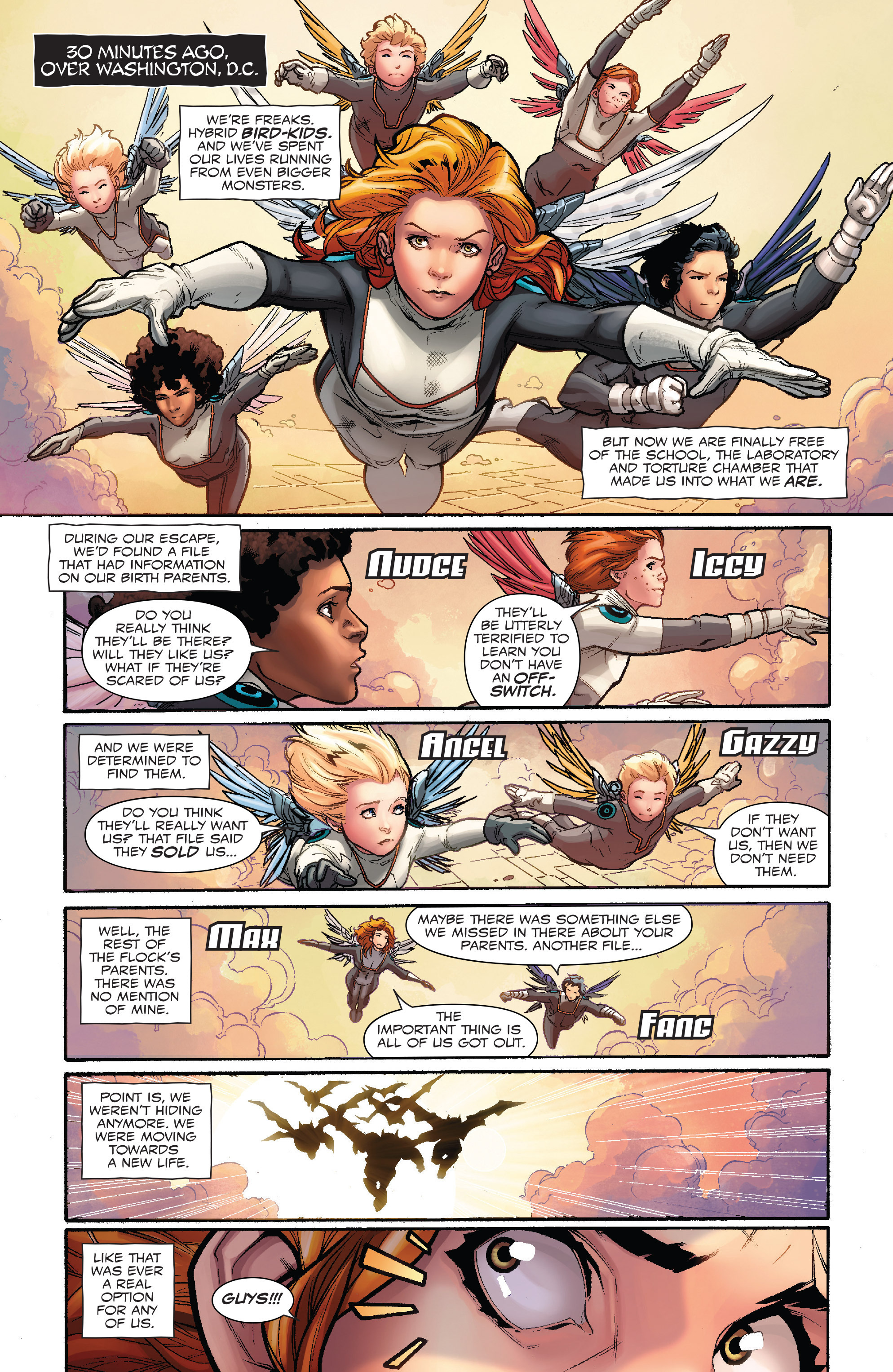 Read online Max Ride: Ultimate Flight comic -  Issue #1 - 4