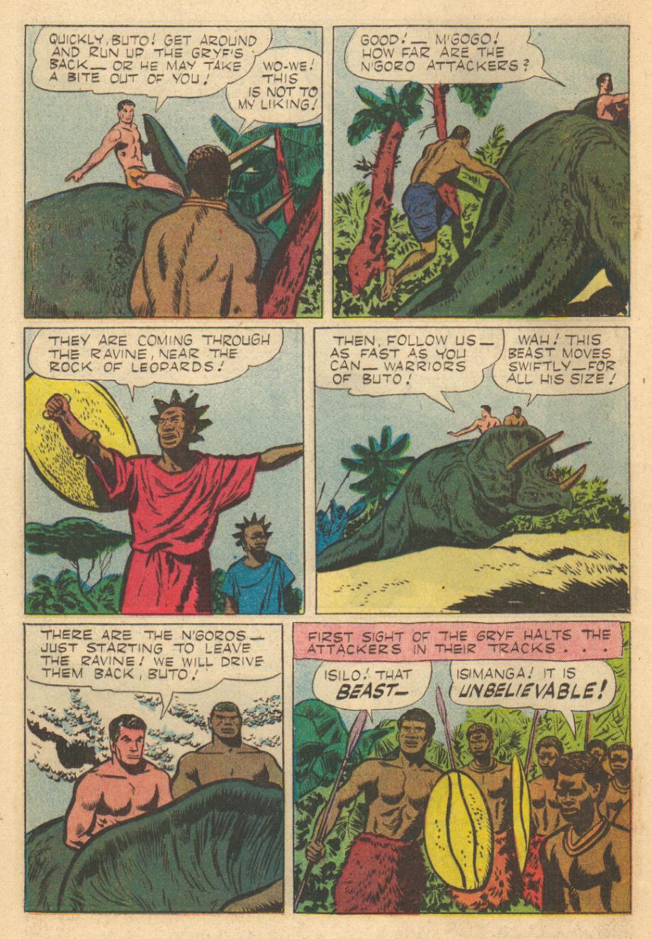 Read online Tarzan (1948) comic -  Issue #83 - 24