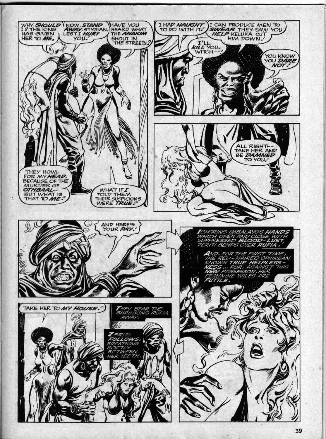 The Savage Sword Of Conan issue 36 - Page 39