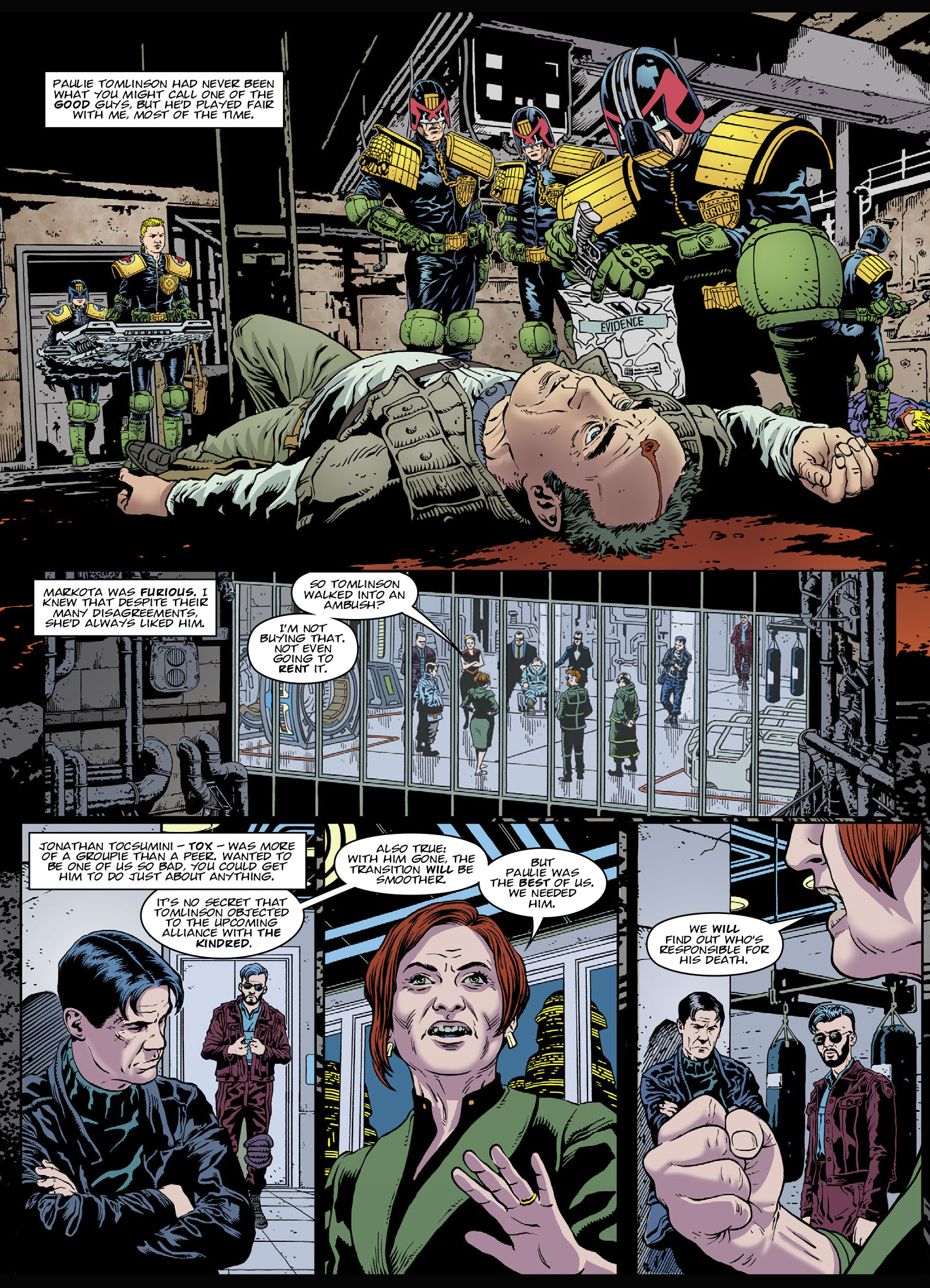 Read online Judge Dredd Megazine (Vol. 5) comic -  Issue #450 - 111