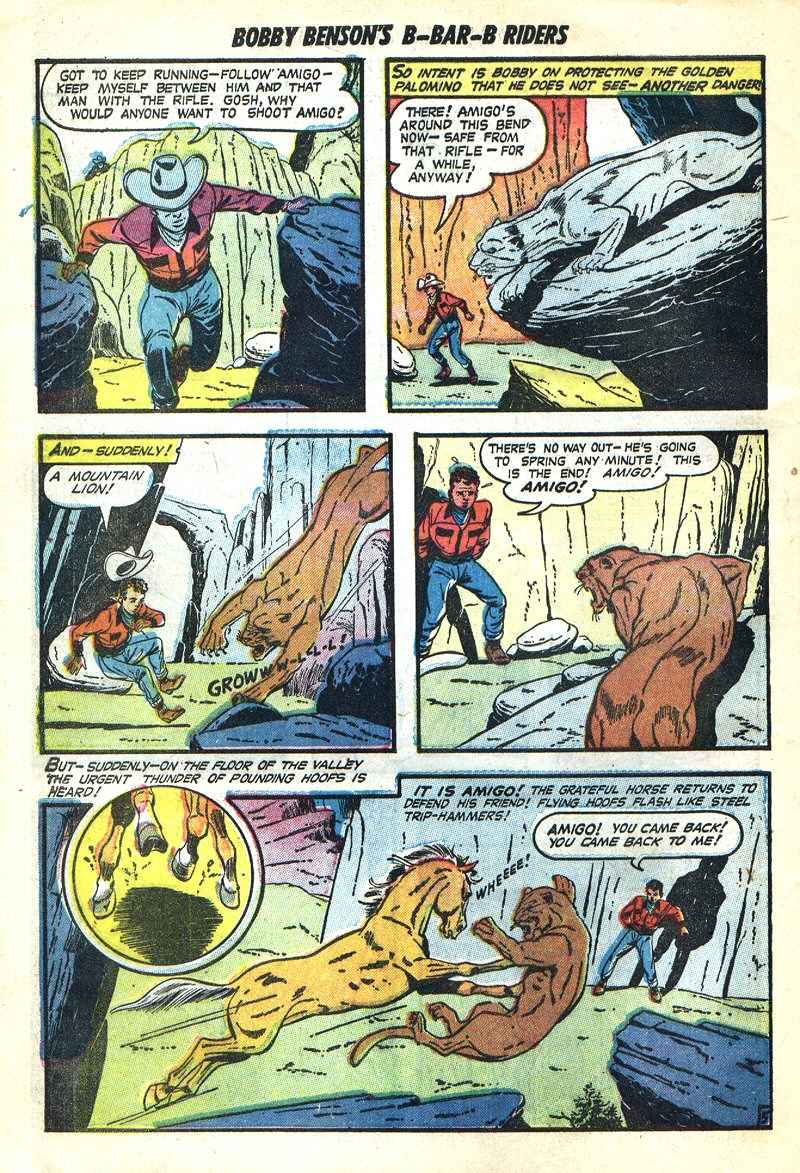 Read online Bobby Benson's B-Bar-B Riders comic -  Issue #3 - 24