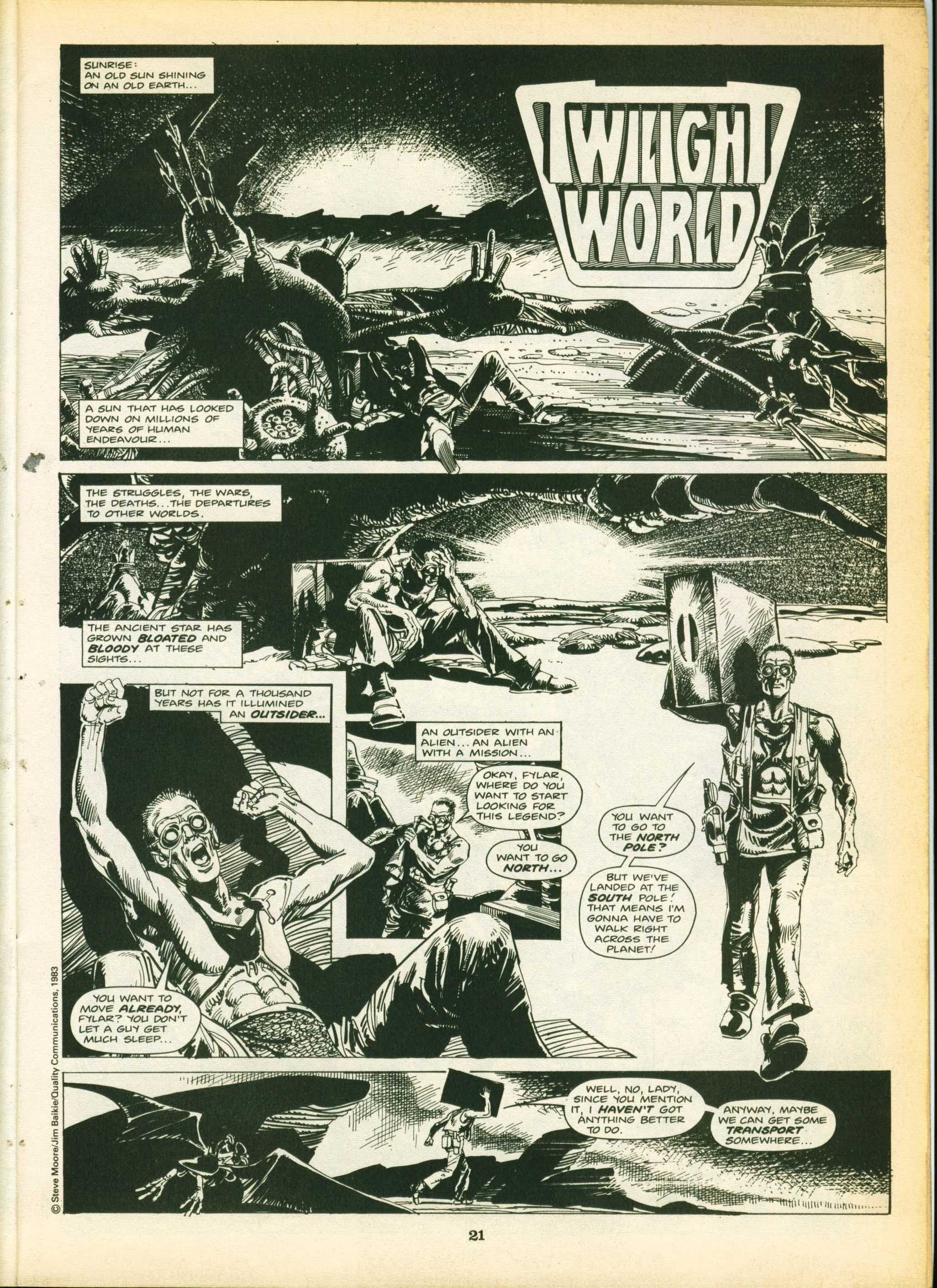 Read online Warrior comic -  Issue #15 - 21