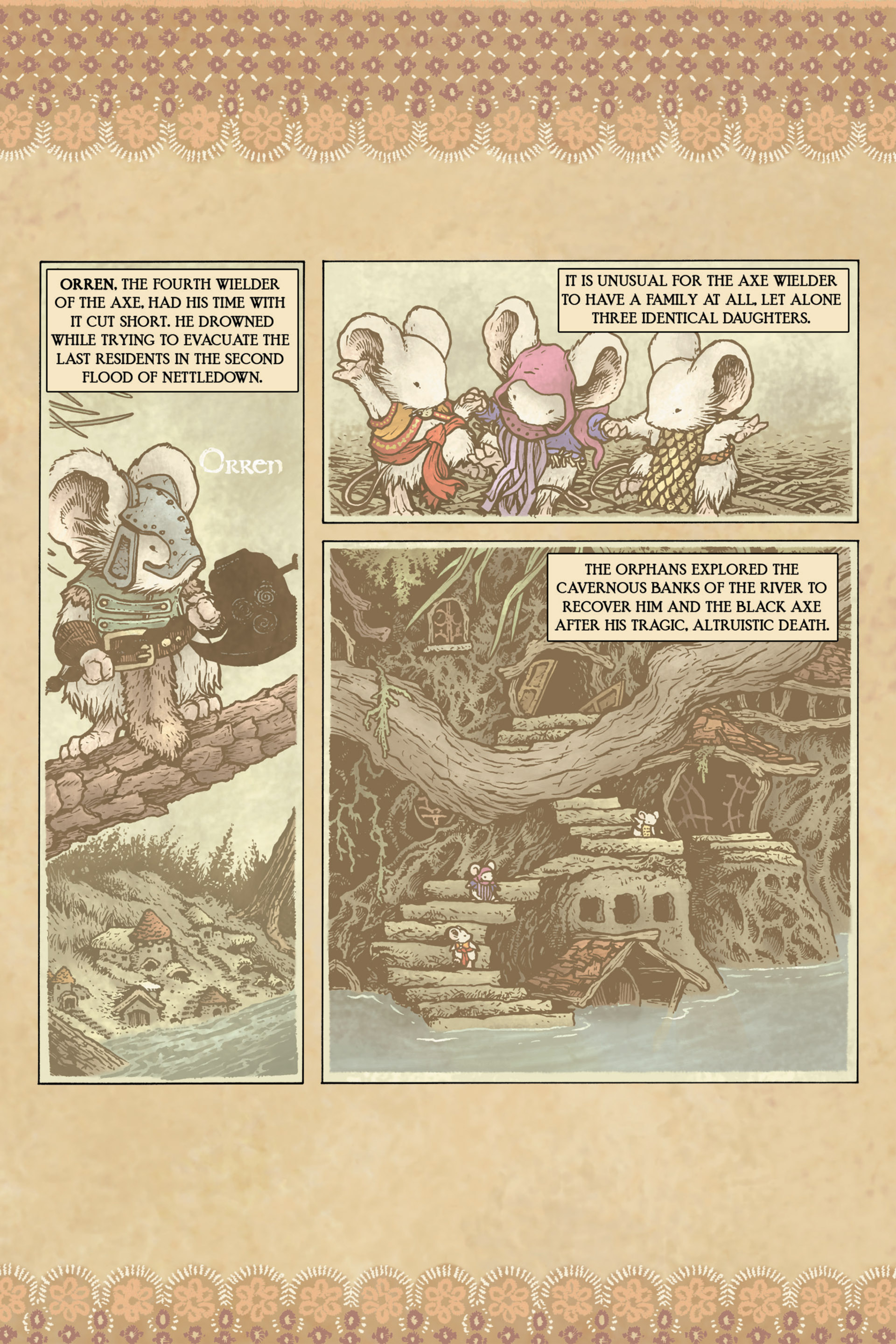 Read online Free Comic Book Day 2014 comic -  Issue # Archaia Presents Mouse Guard, Labyrinth and Other Stories - 11