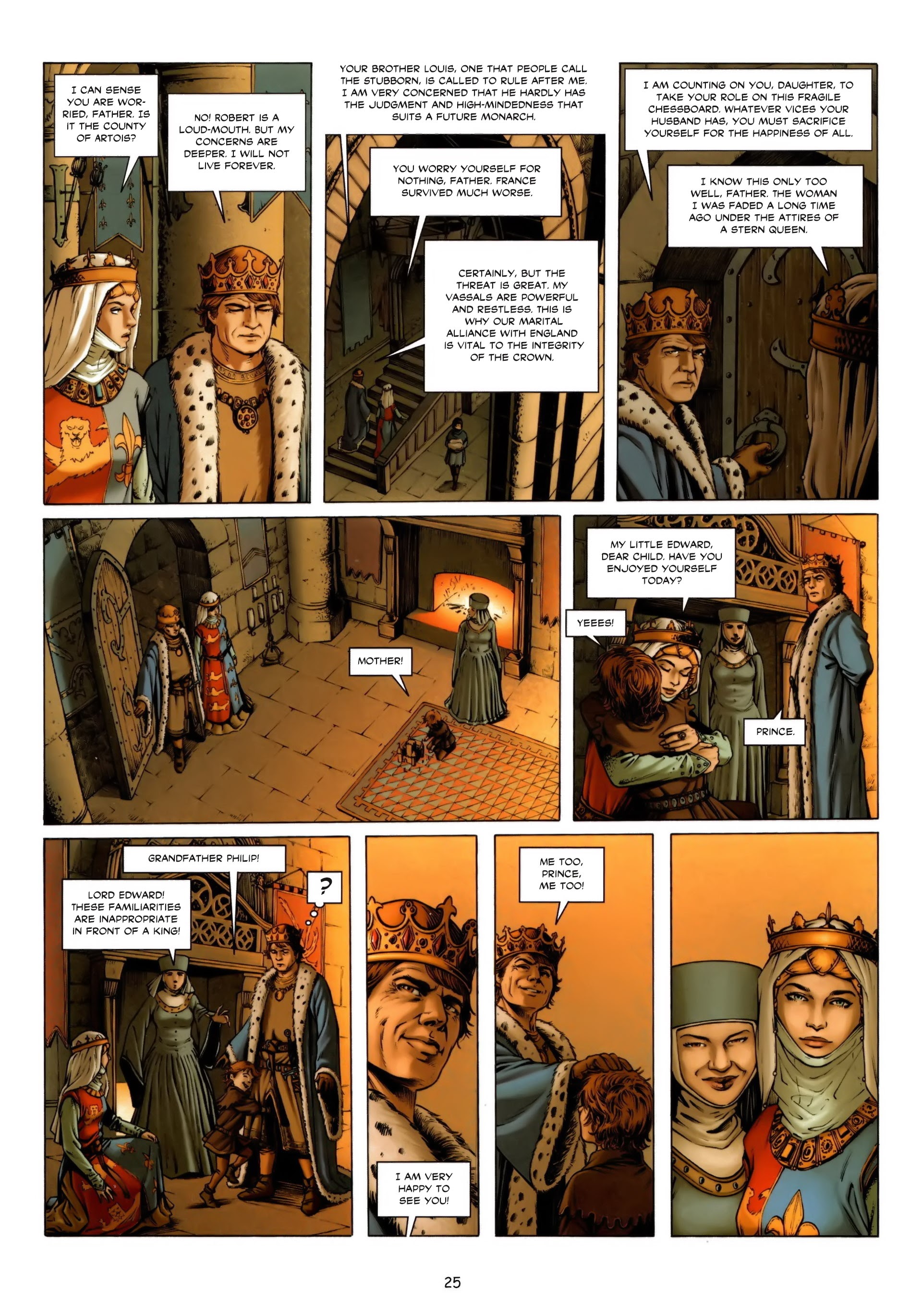 Read online Isabella: She-Wolf of France comic -  Issue #1 - 26