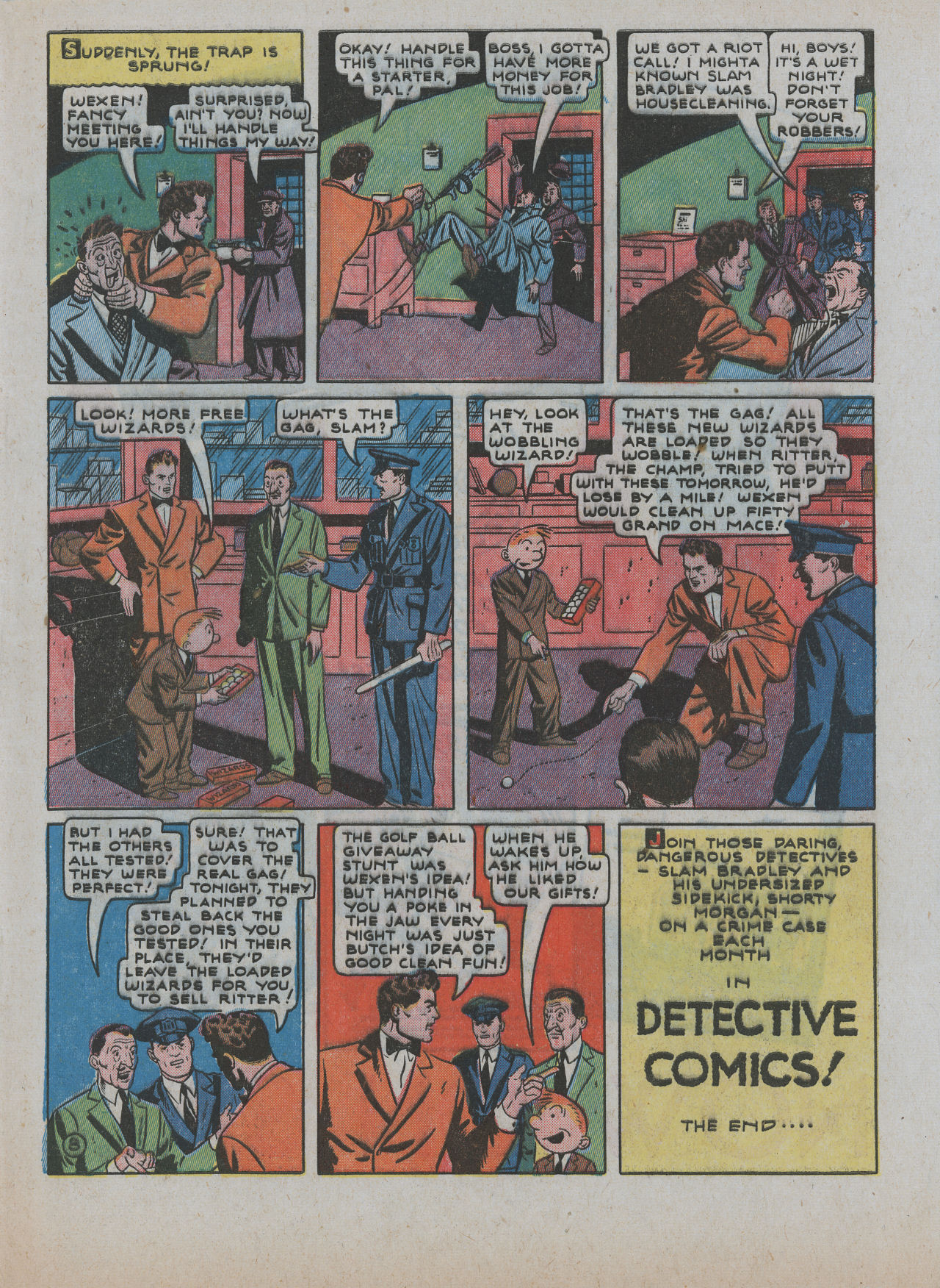 Read online Detective Comics (1937) comic -  Issue #63 - 65