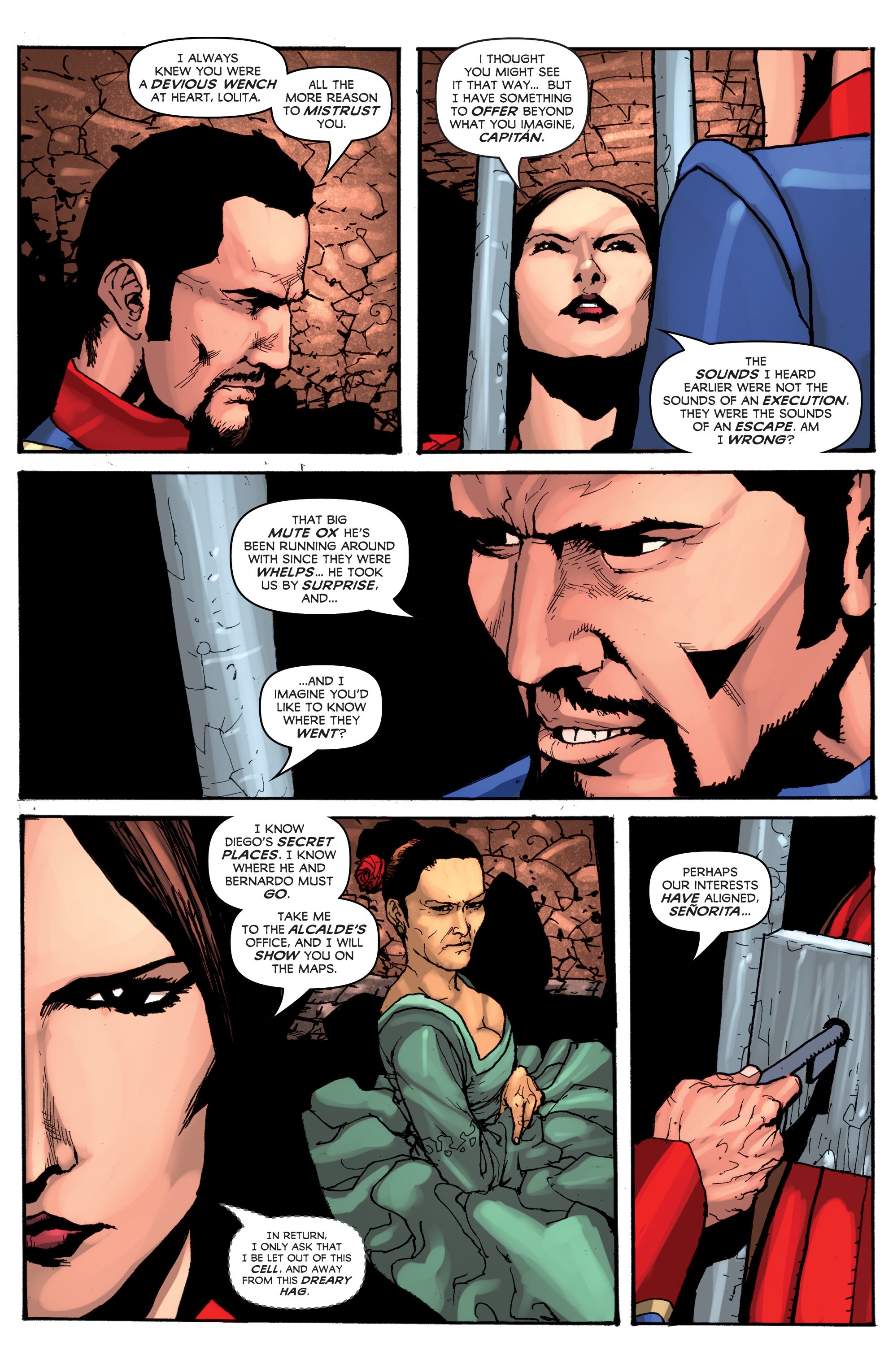 Read online Zorro: Swords of Hell comic -  Issue #3 - 9