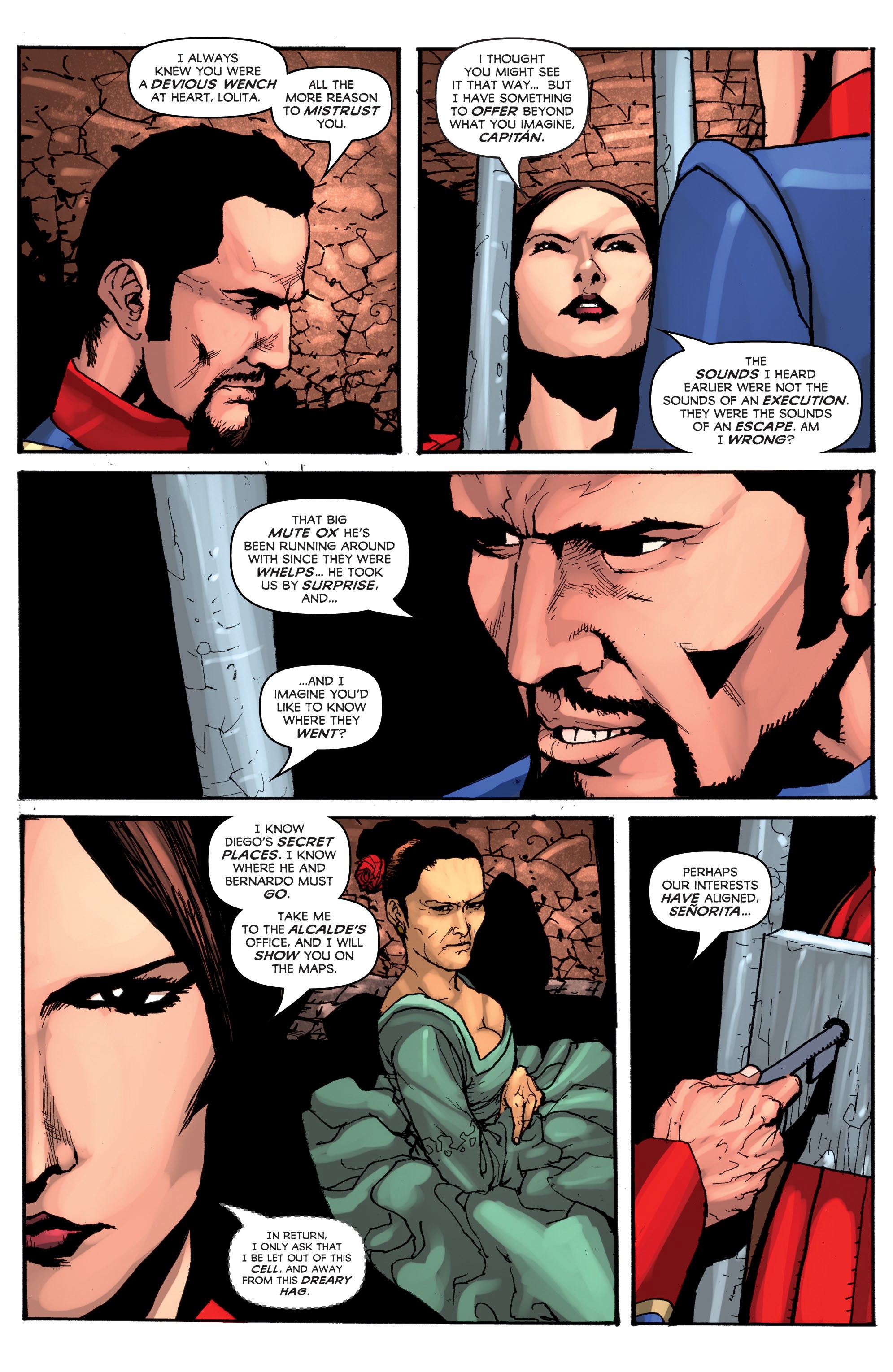 Read online Zorro: Swords of Hell comic -  Issue #3 - 9