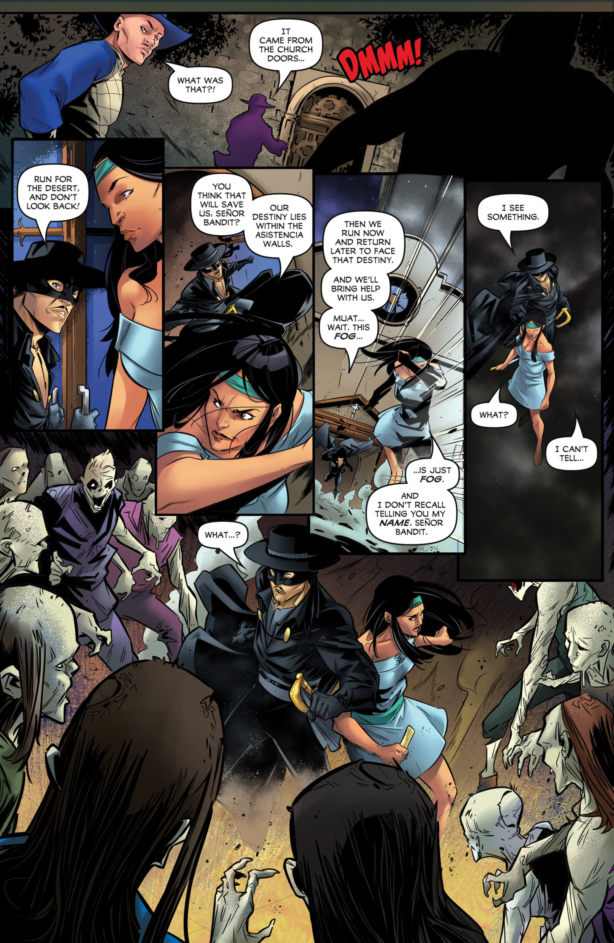 Read online Zorro: Sacrilege comic -  Issue #3 - 6
