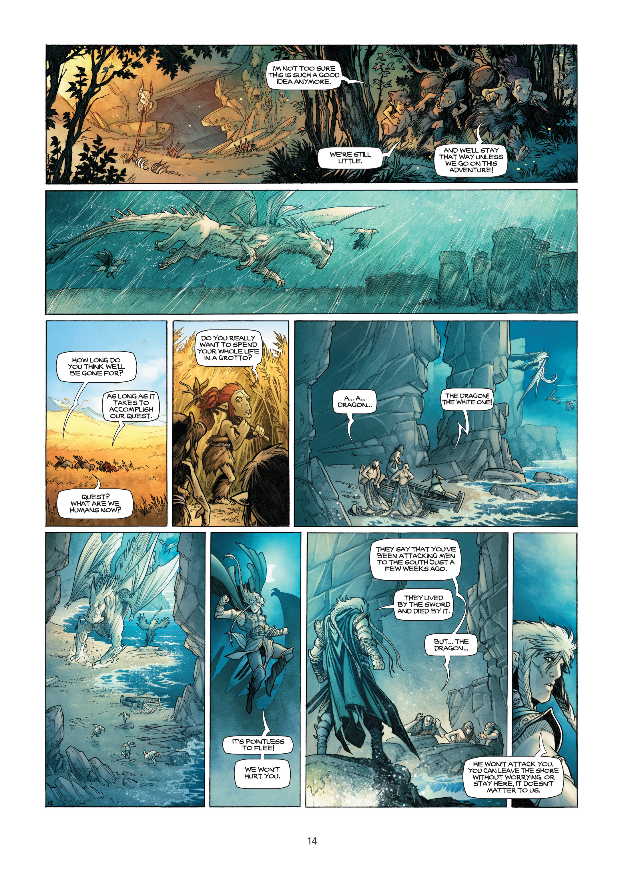 Read online Elves comic -  Issue #8 - 14