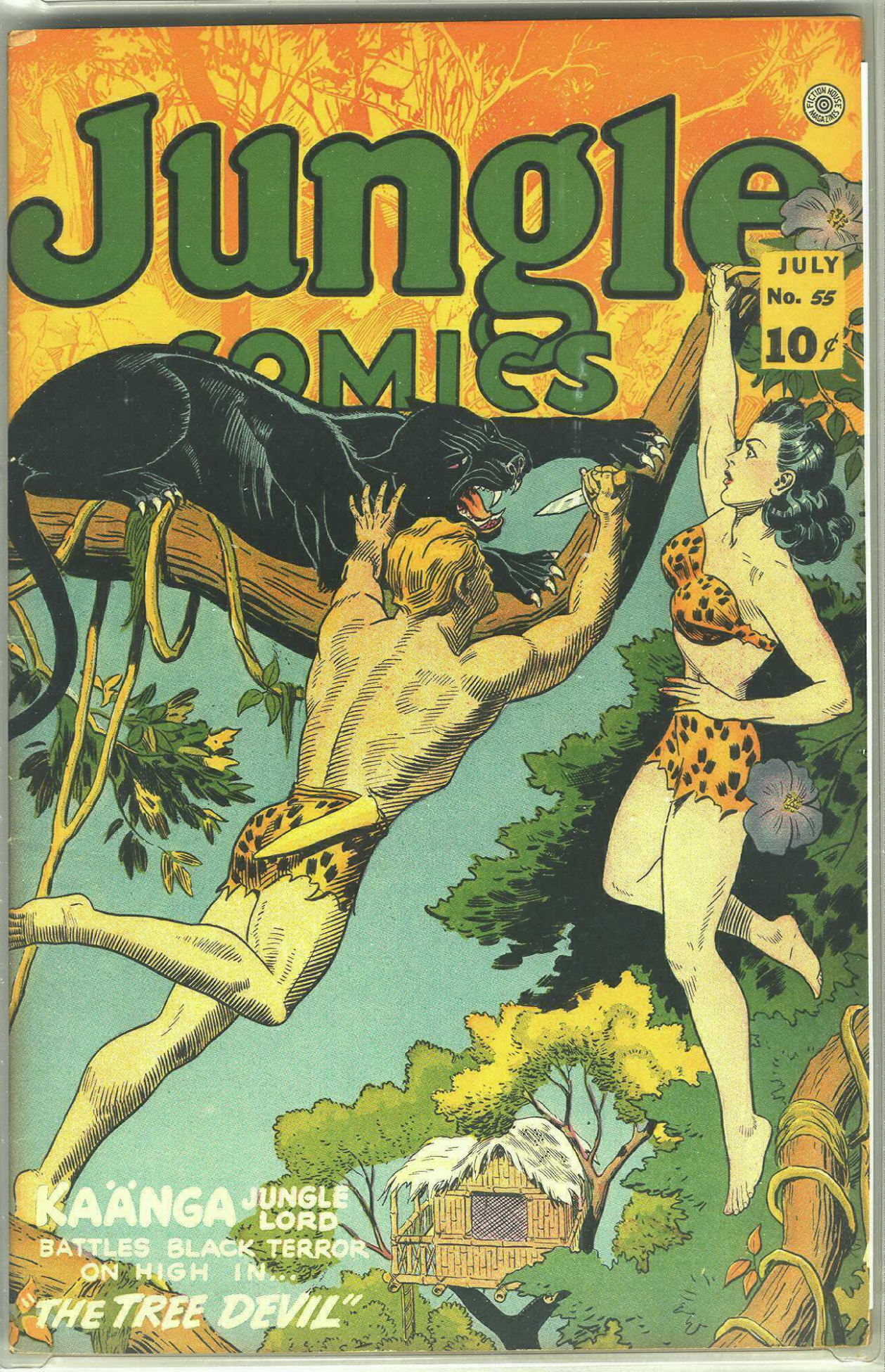 Read online Jungle Comics comic -  Issue #55 - 2