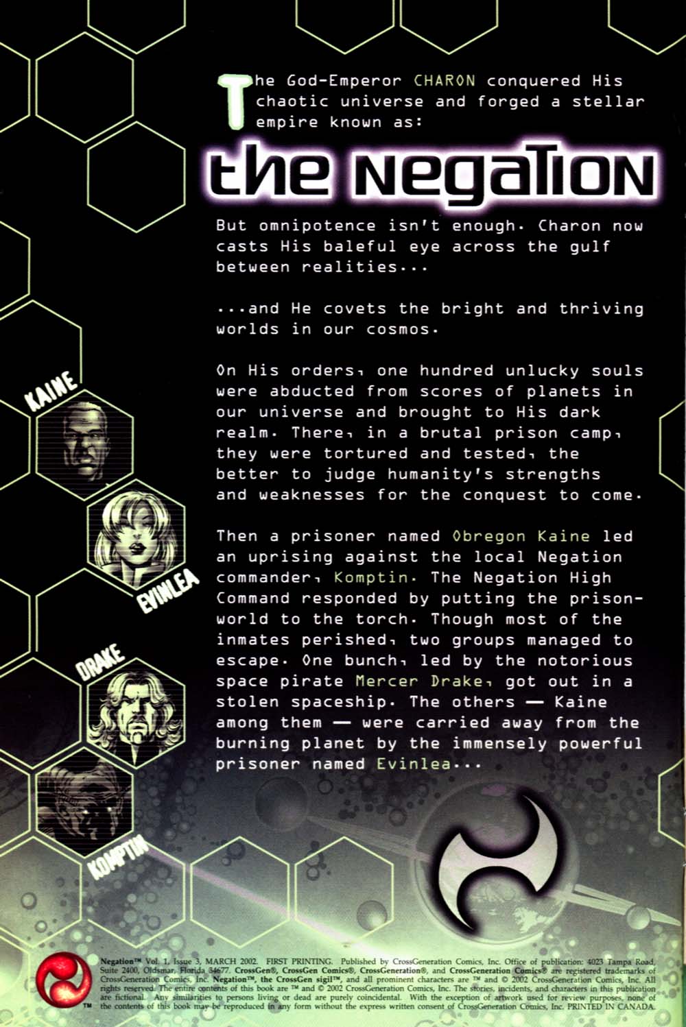 Read online Negation comic -  Issue #3 - 2